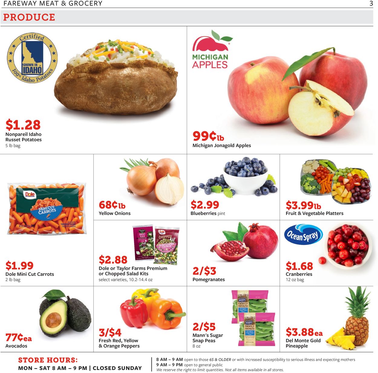 Catalogue Fareway Thanksgiving ad 2020 from 11/17/2020