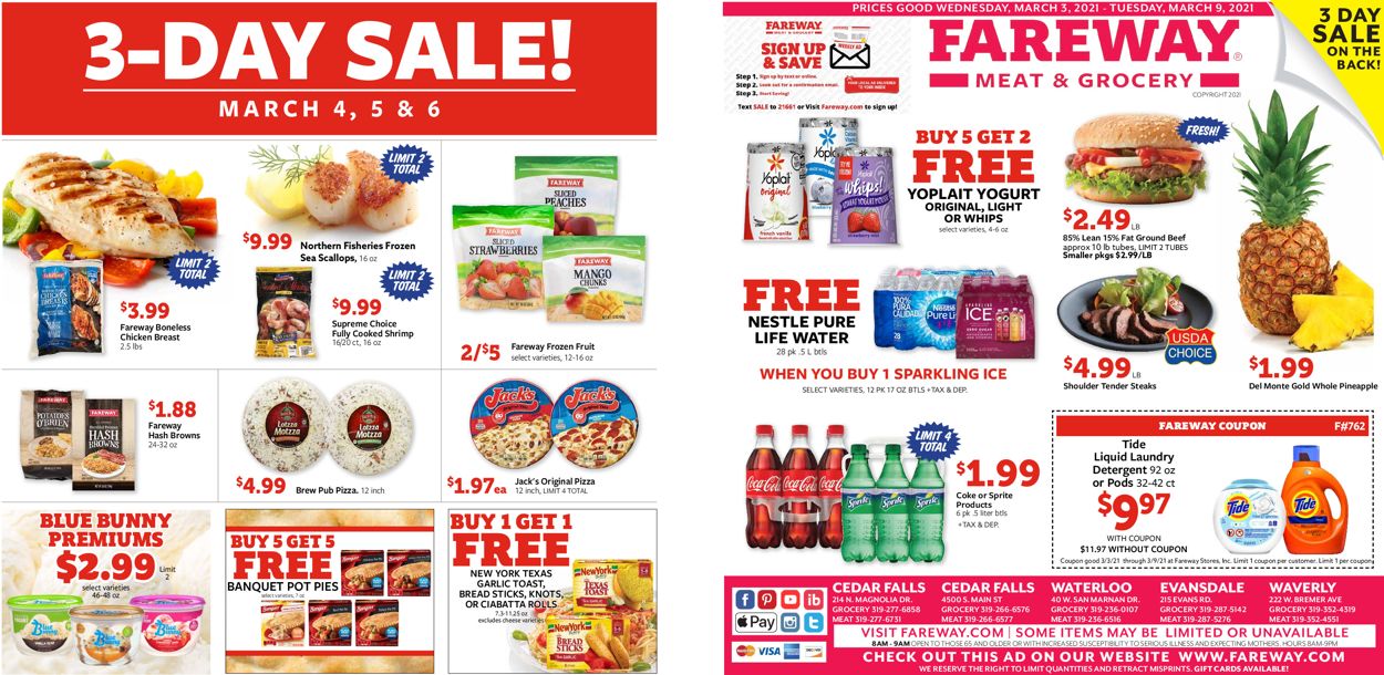 Catalogue Fareway from 03/03/2021