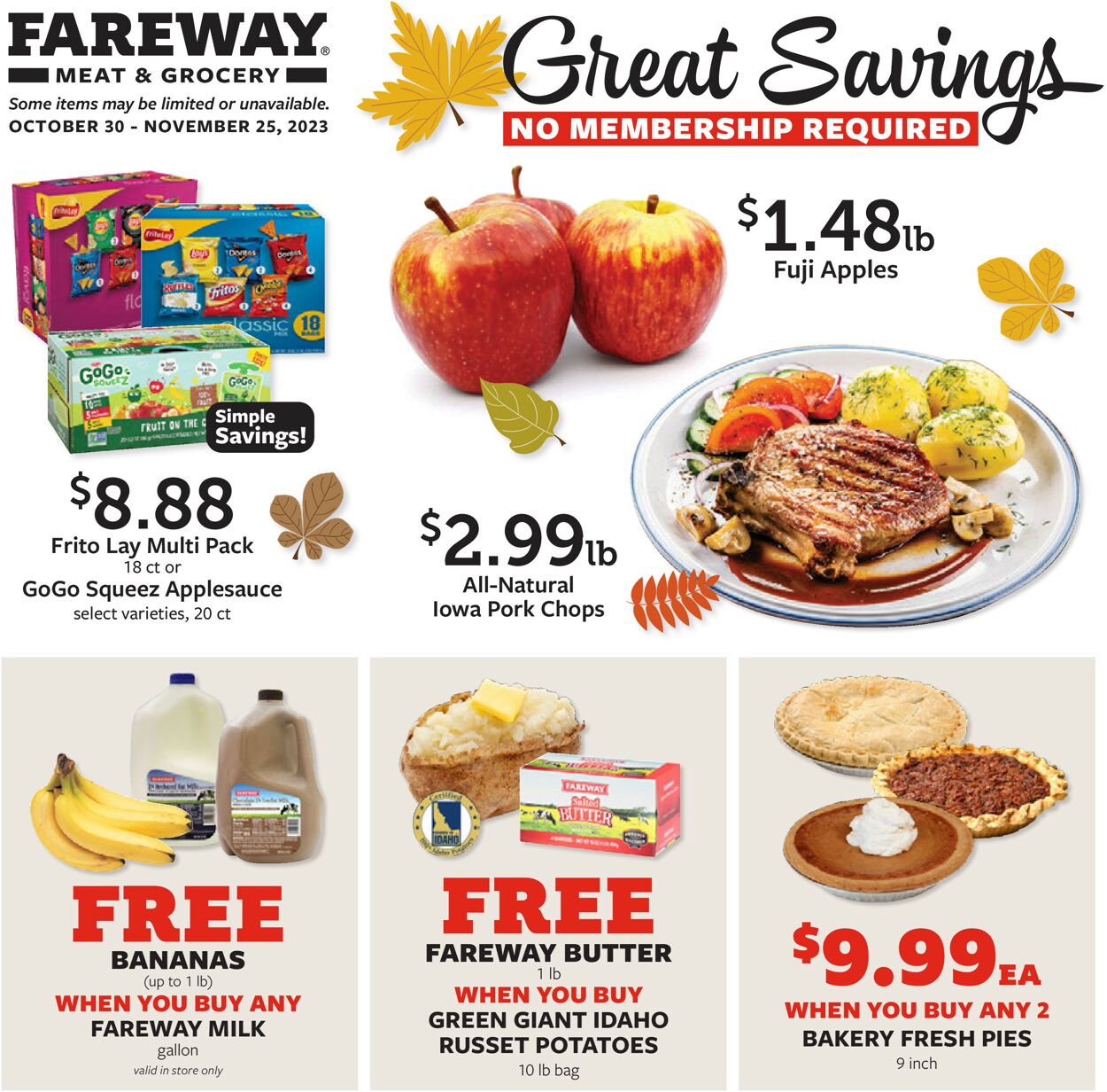 Catalogue Fareway from 10/30/2023