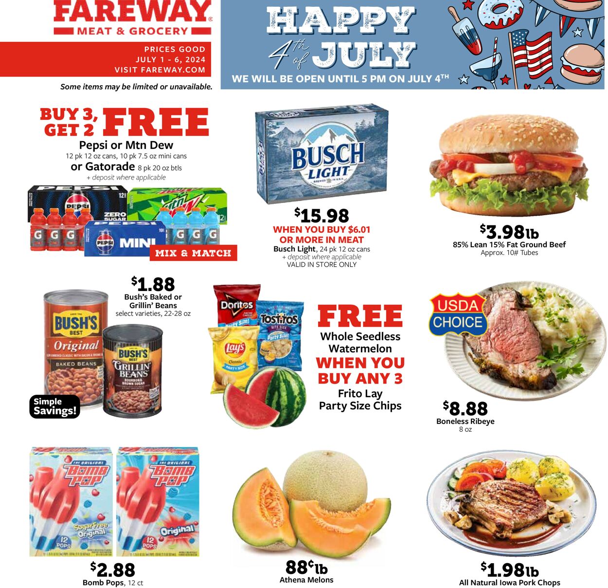 Catalogue Fareway from 06/30/2024