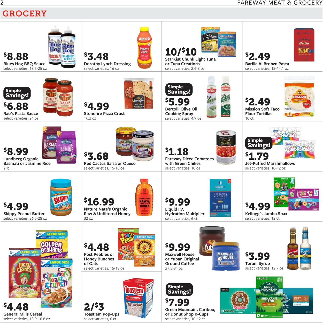 Catalogue Fareway from 08/11/2024