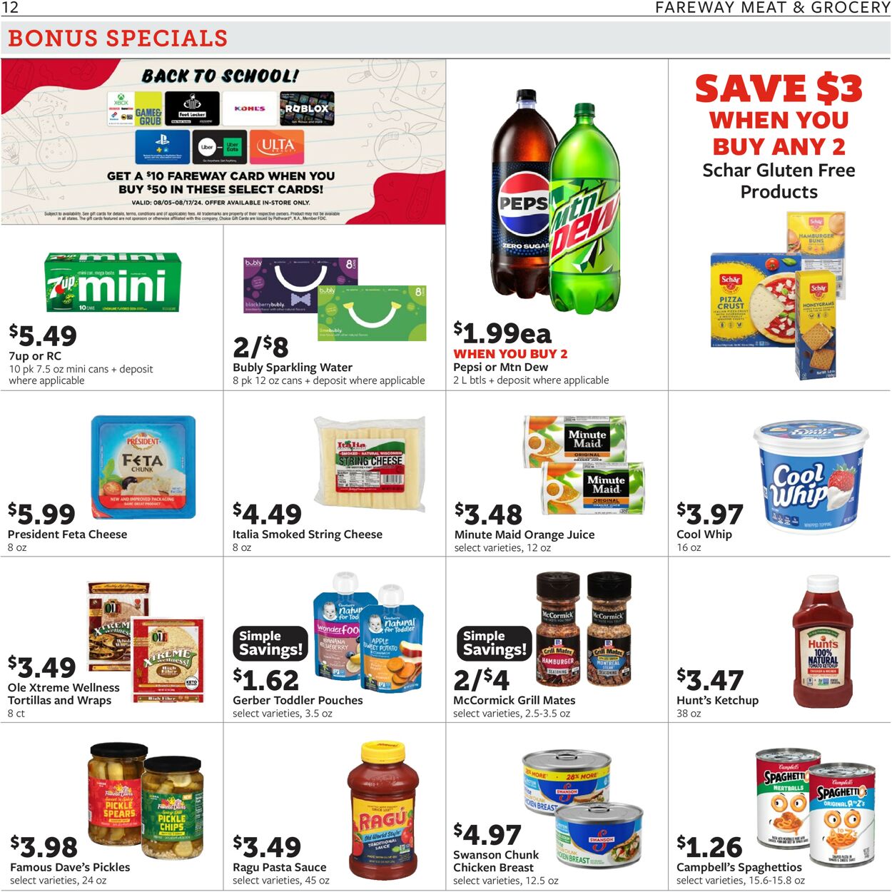 Catalogue Fareway from 08/11/2024