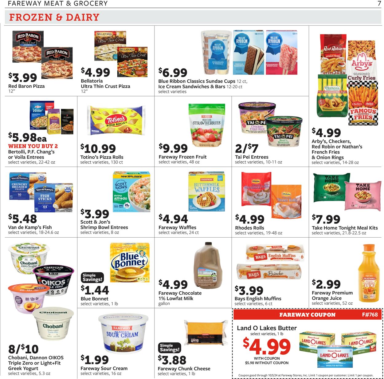 Catalogue Fareway from 09/29/2024