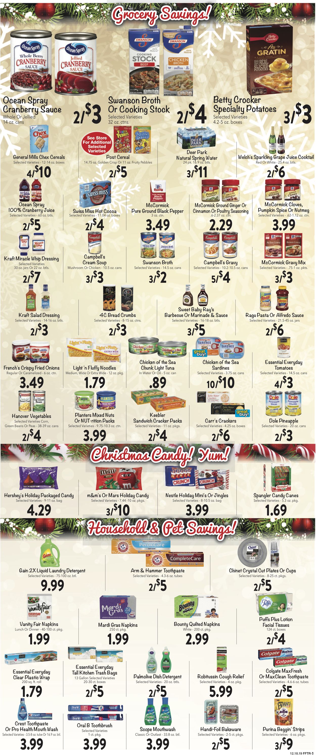 Catalogue Farm Fresh - Christmas Ad 2019 from 12/18/2019