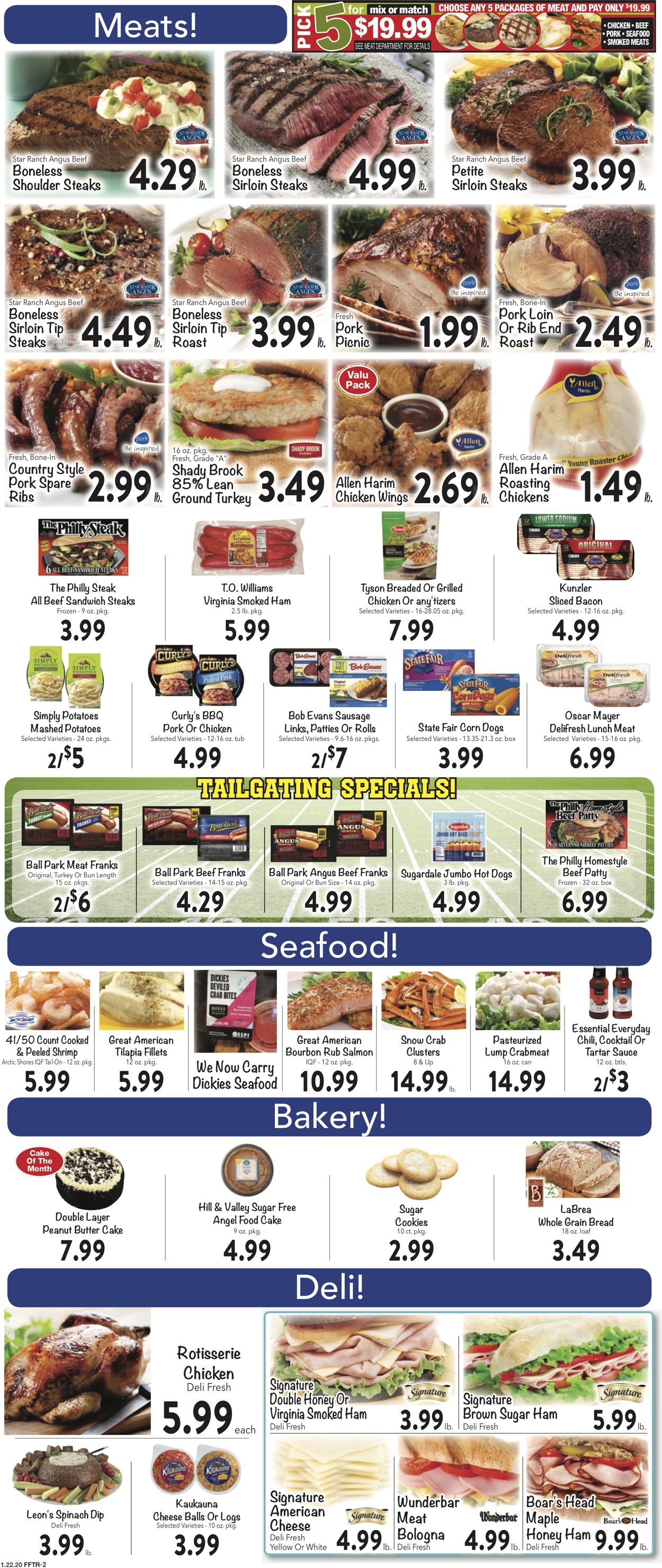 Catalogue Farm Fresh from 01/22/2020