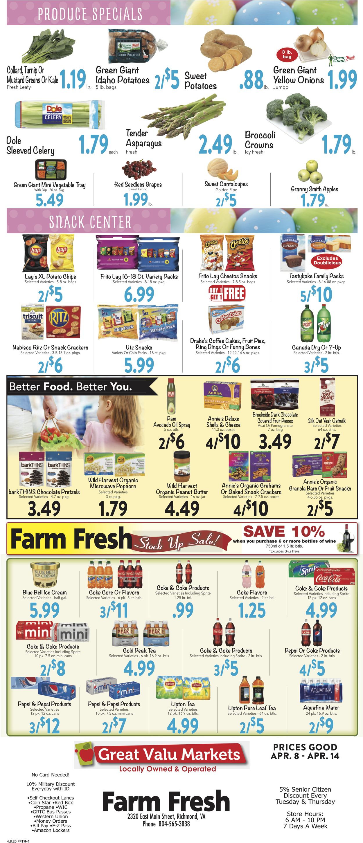 Catalogue Farm Fresh from 04/08/2020