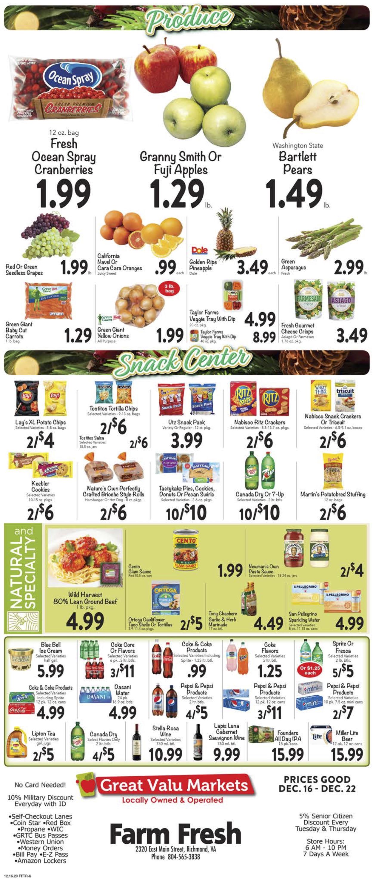 Farm Fresh Current weekly ad 12/16 - 12/22/2020 [6] - frequent-ads.com
