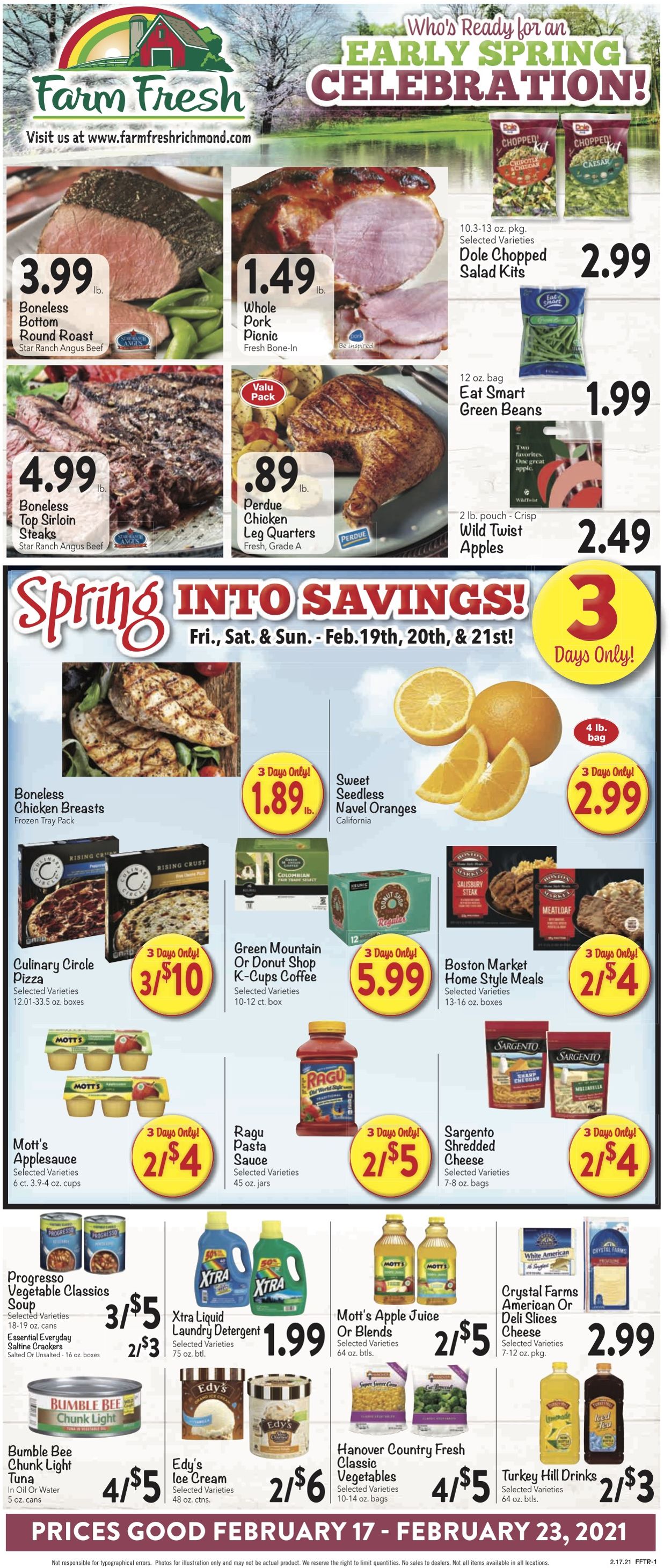 Farm Fresh Current weekly ad 02/17 - 02/23/2021 - frequent-ads.com