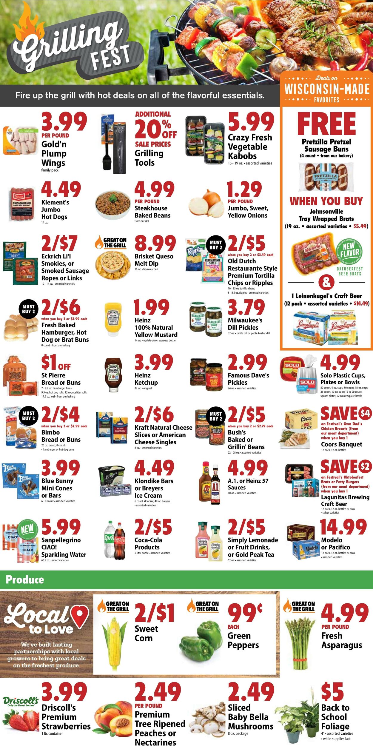Catalogue Festival Foods from 08/20/2025