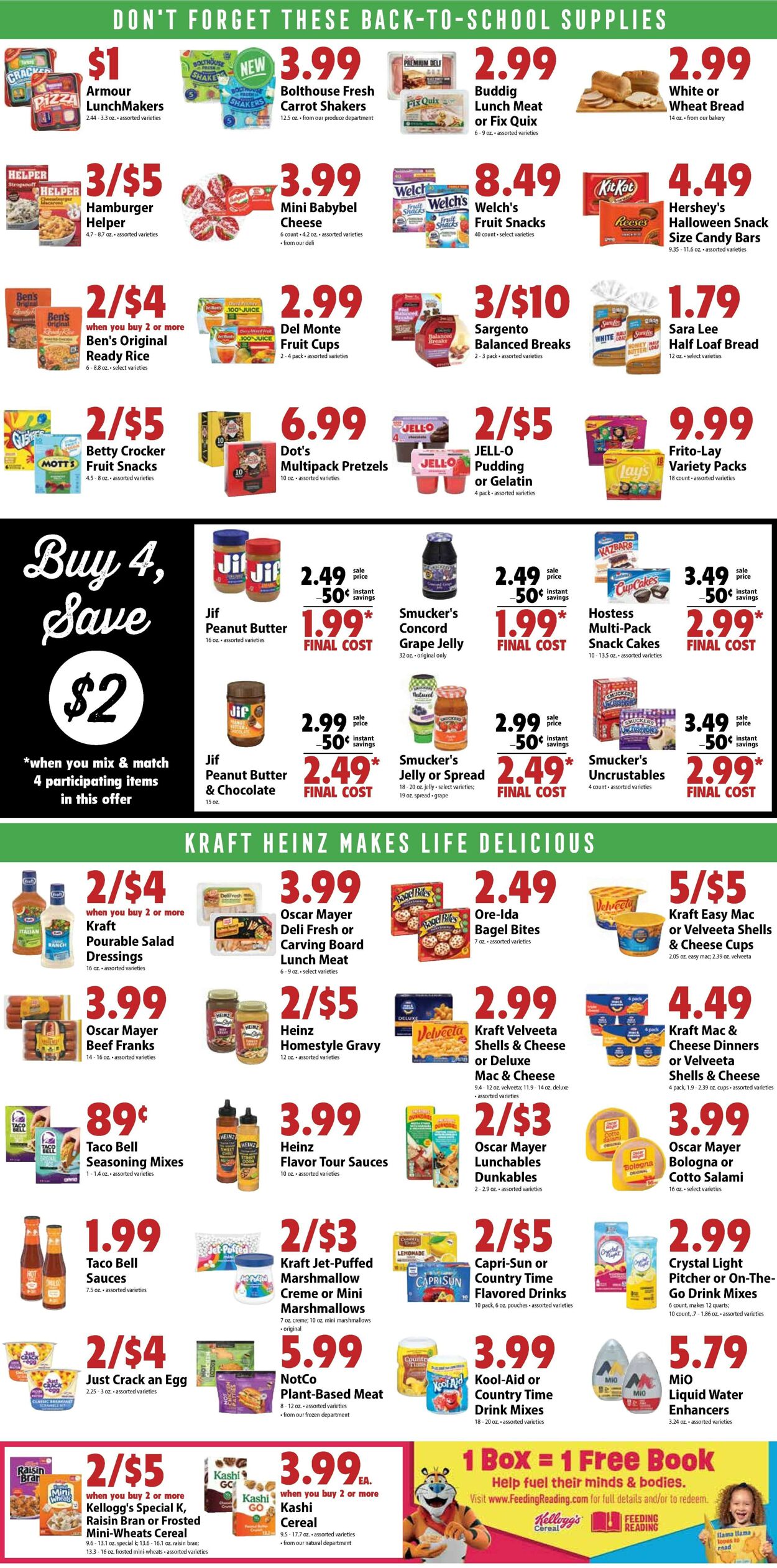 Catalogue Festival Foods from 08/20/2025