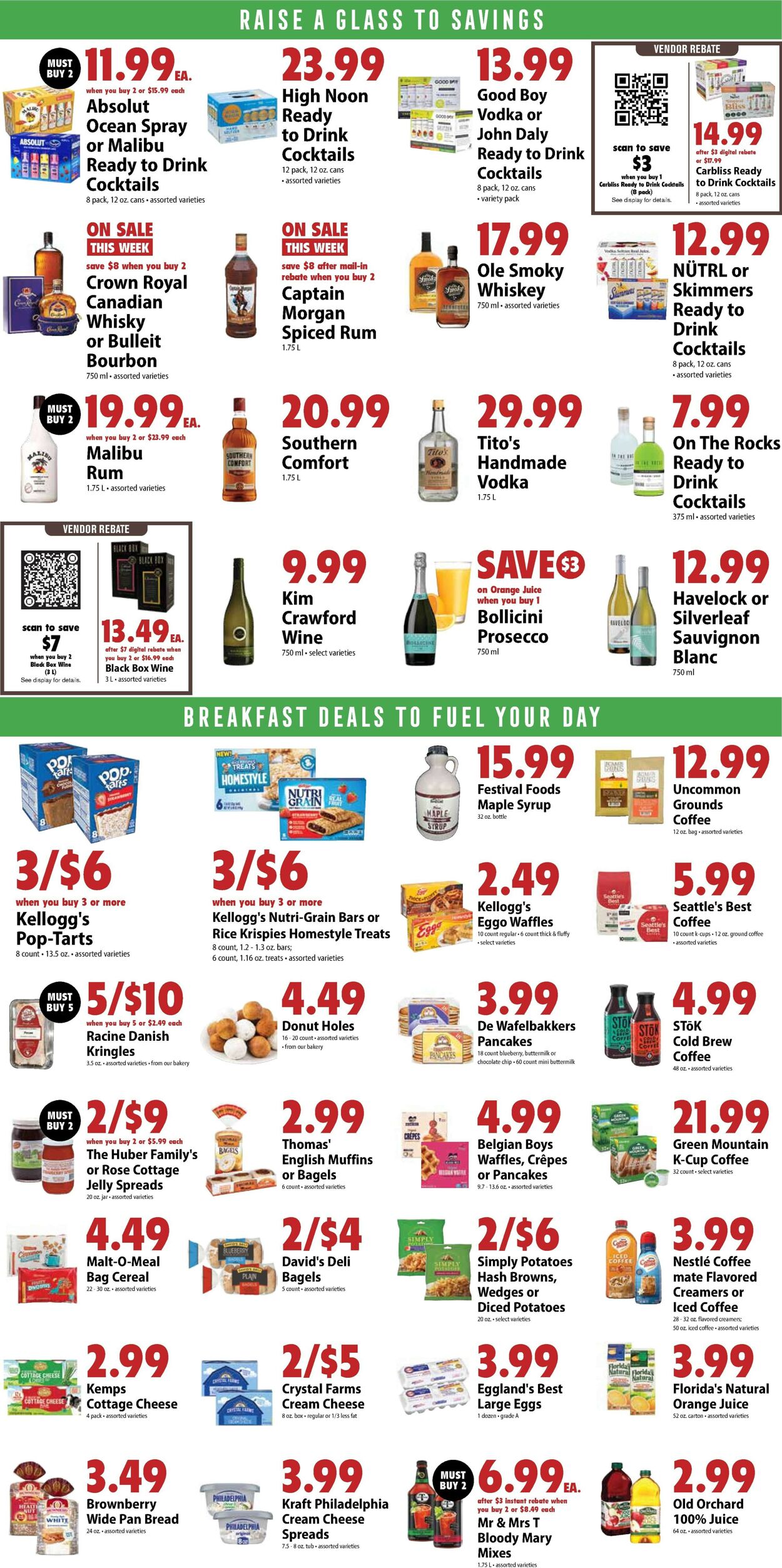 Catalogue Festival Foods from 08/20/2025