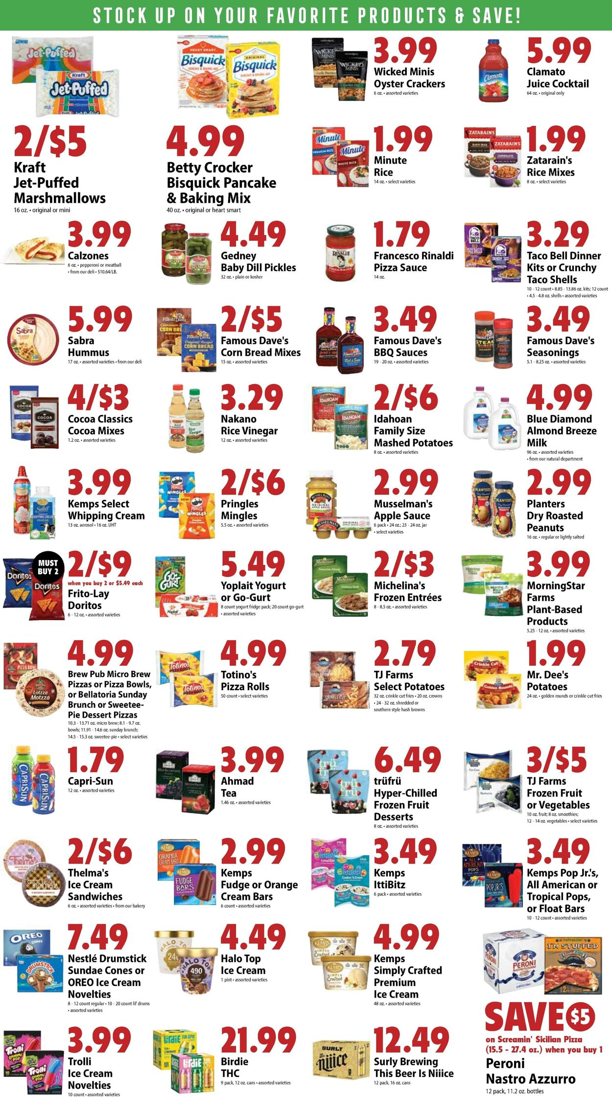Catalogue Festival Foods from 08/20/2025