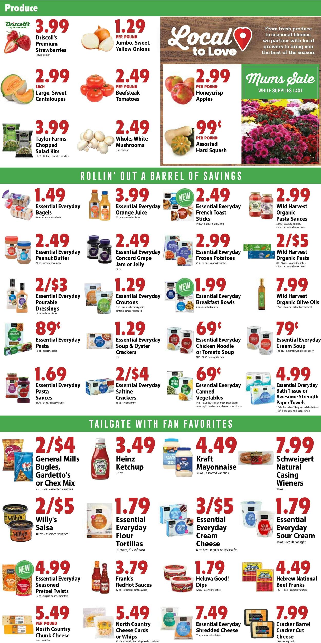 Catalogue Festival Foods from 09/03/2025