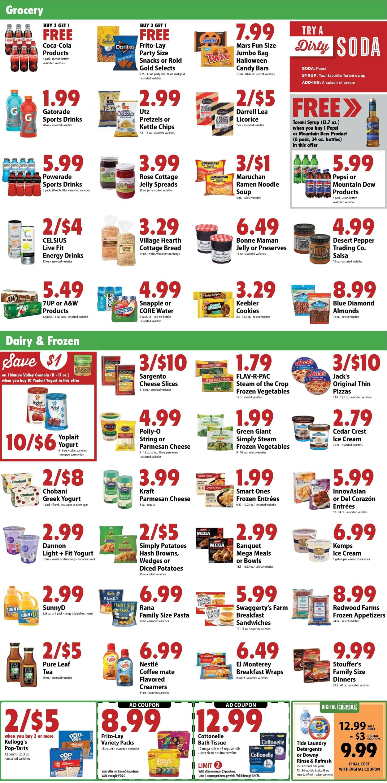 Catalogue Festival Foods from 09/03/2025