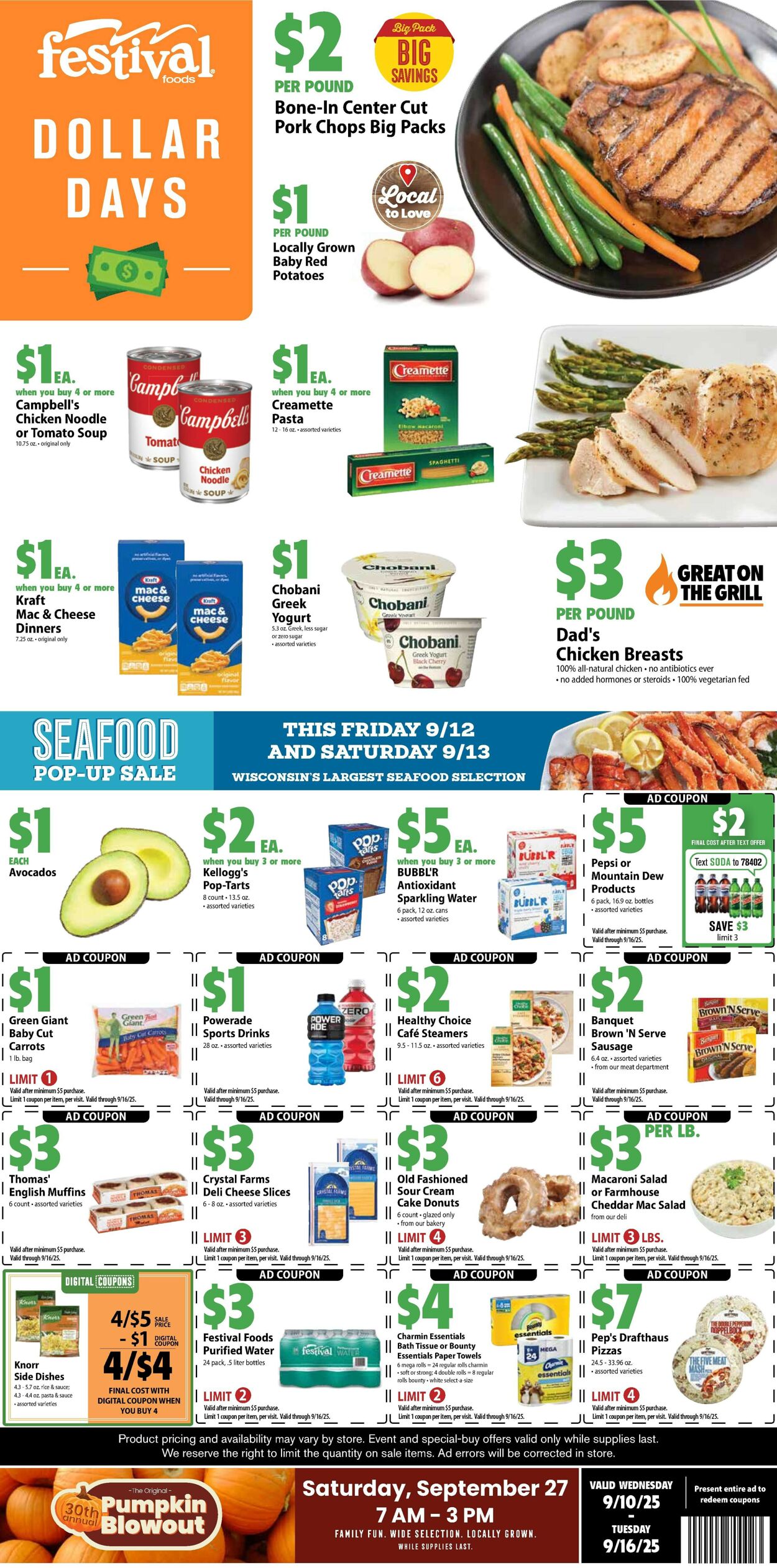 Catalogue Festival Foods from 09/10/2025