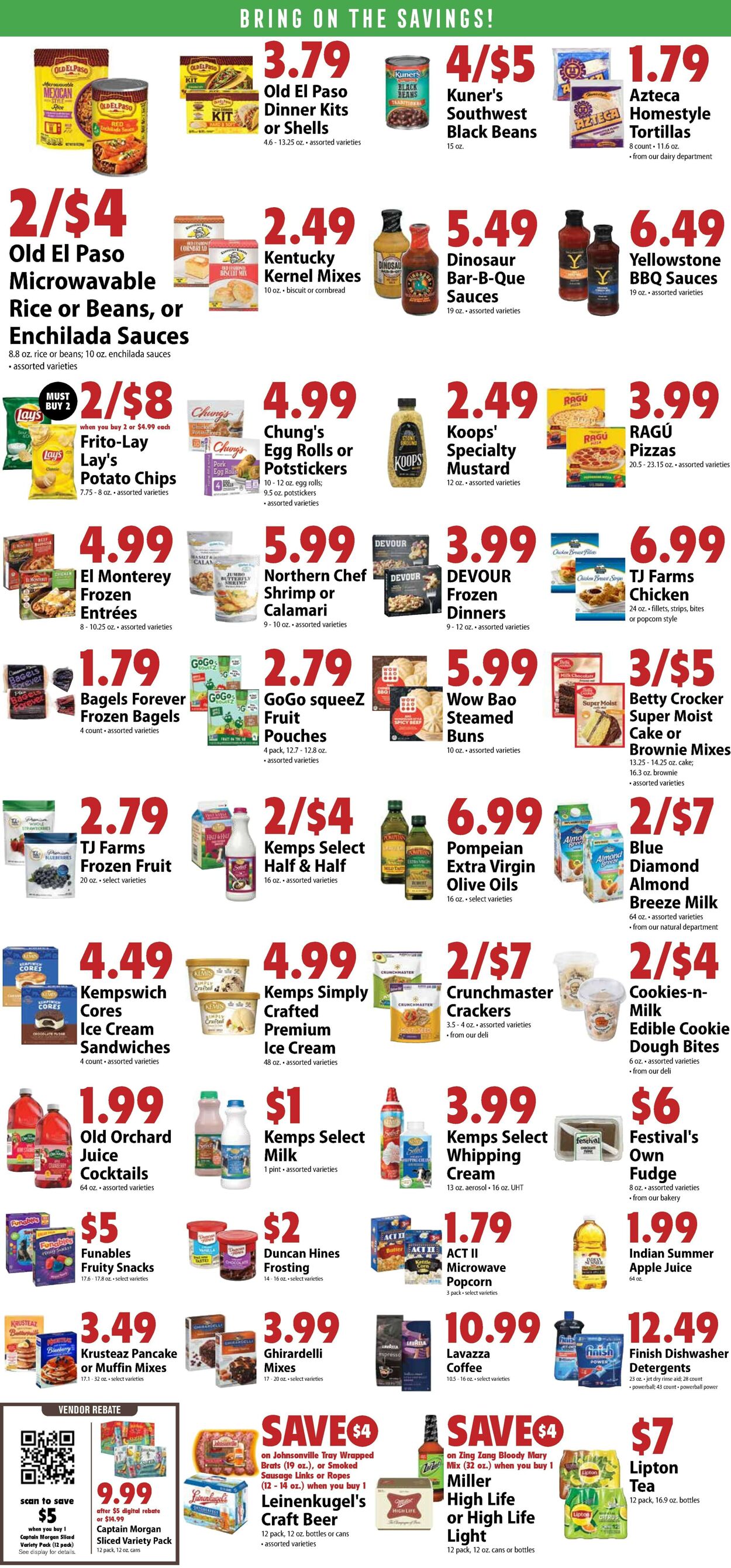 Catalogue Festival Foods from 09/10/2025