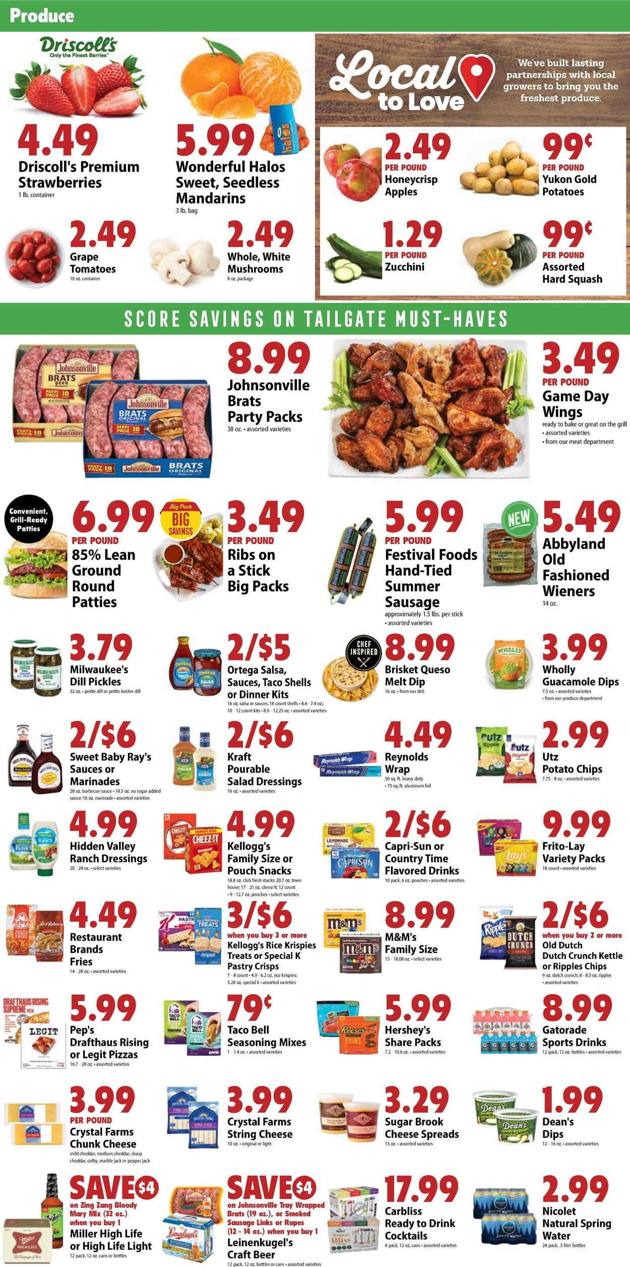 Catalogue Festival Foods from 09/17/2025