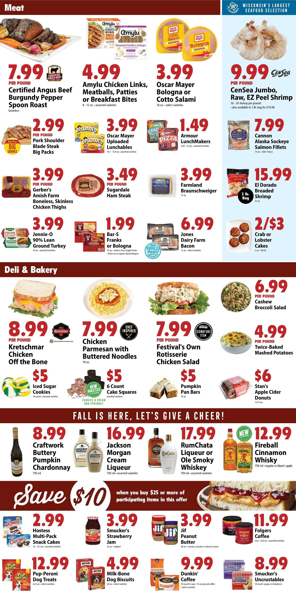 Catalogue Festival Foods from 09/24/2025