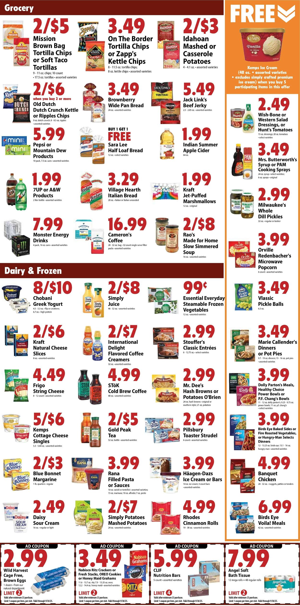 Catalogue Festival Foods from 09/24/2025