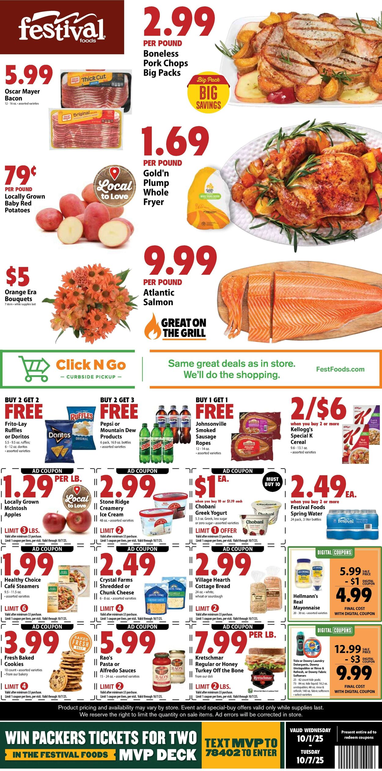 Catalogue Festival Foods from 10/01/2025
