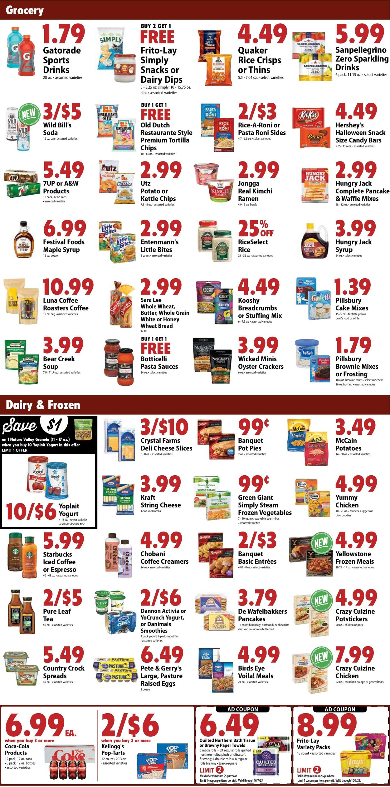 Catalogue Festival Foods from 10/01/2025