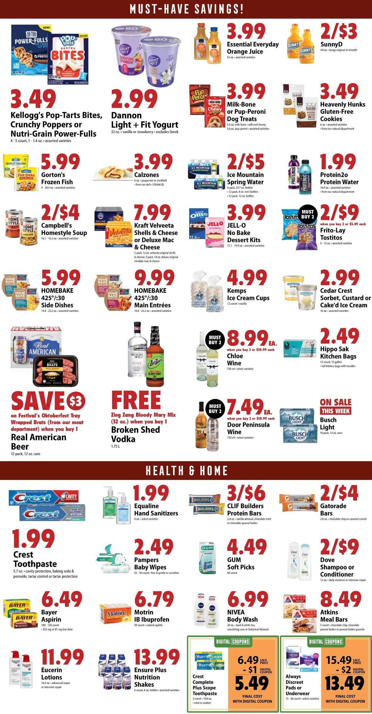 Catalogue Festival Foods from 10/01/2025