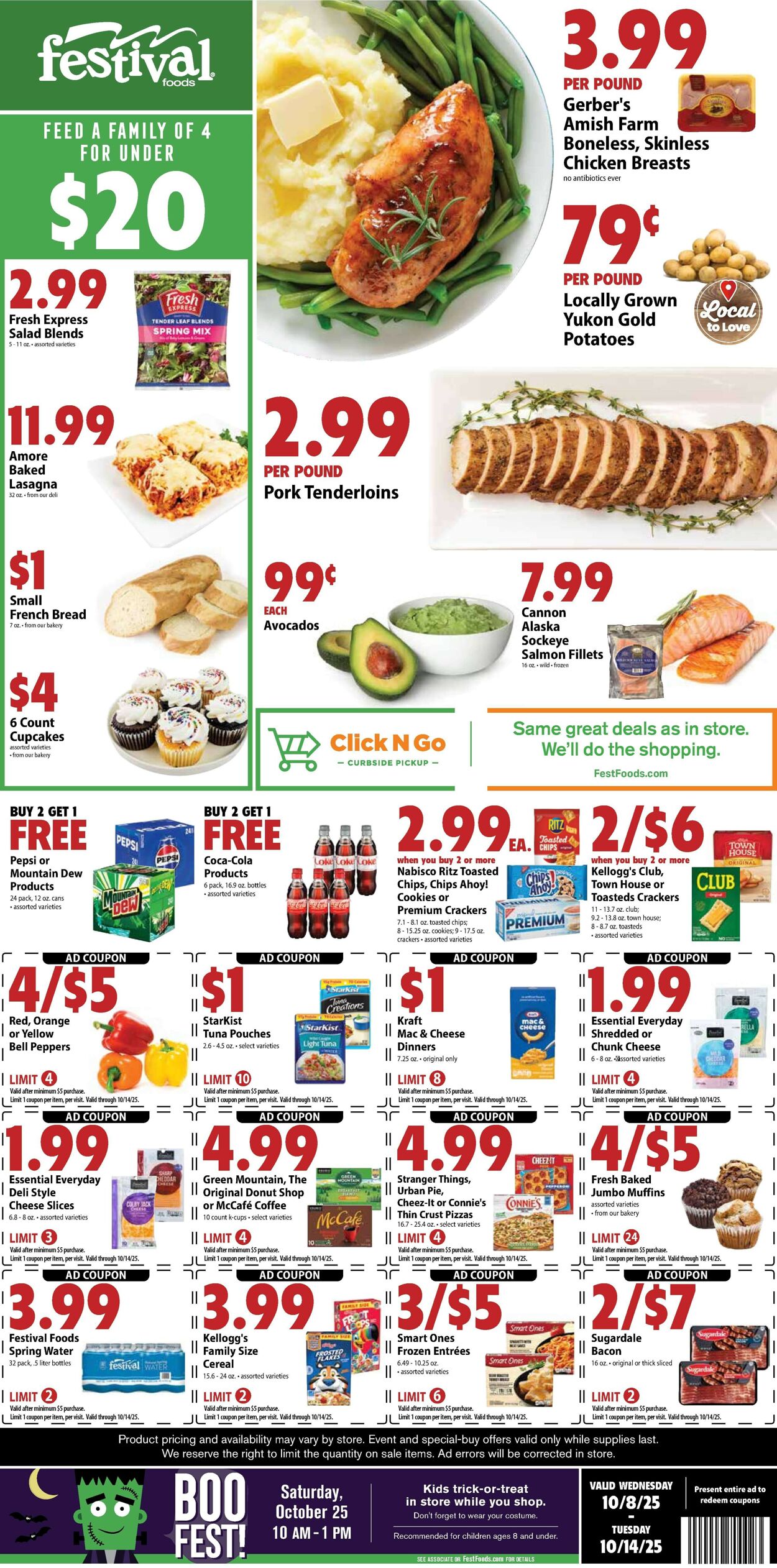 Catalogue Festival Foods from 10/08/2025