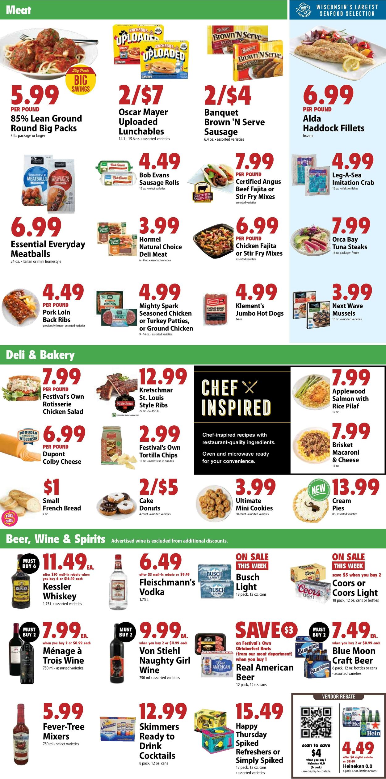 Catalogue Festival Foods from 10/15/2025