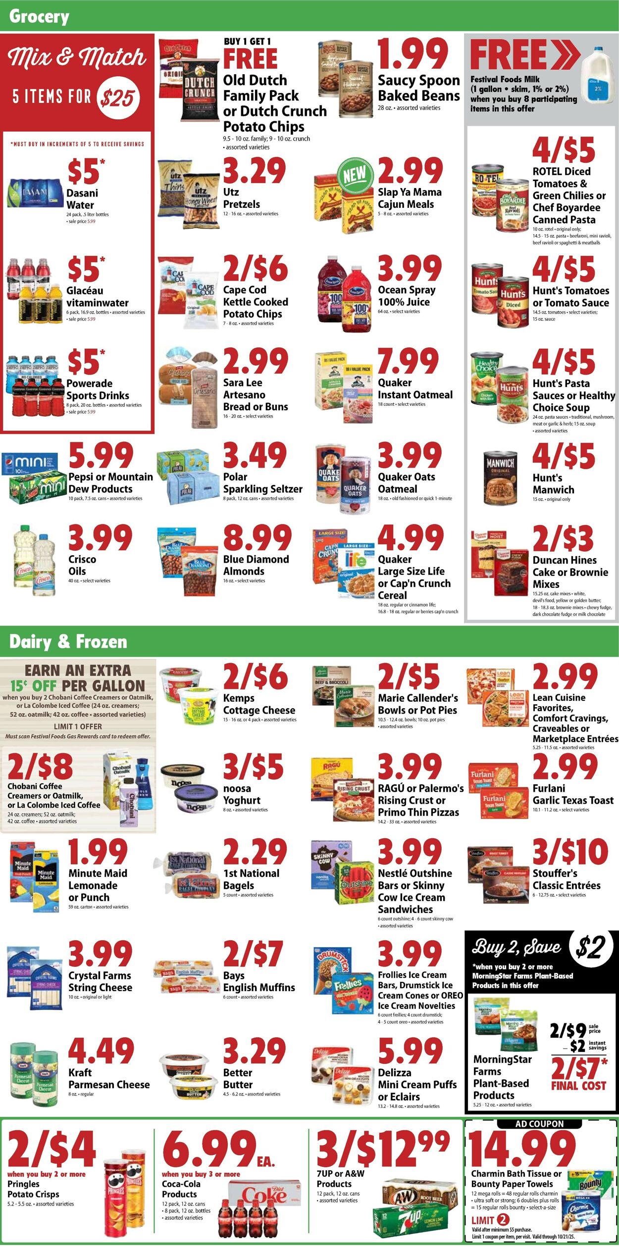 Catalogue Festival Foods from 10/15/2025