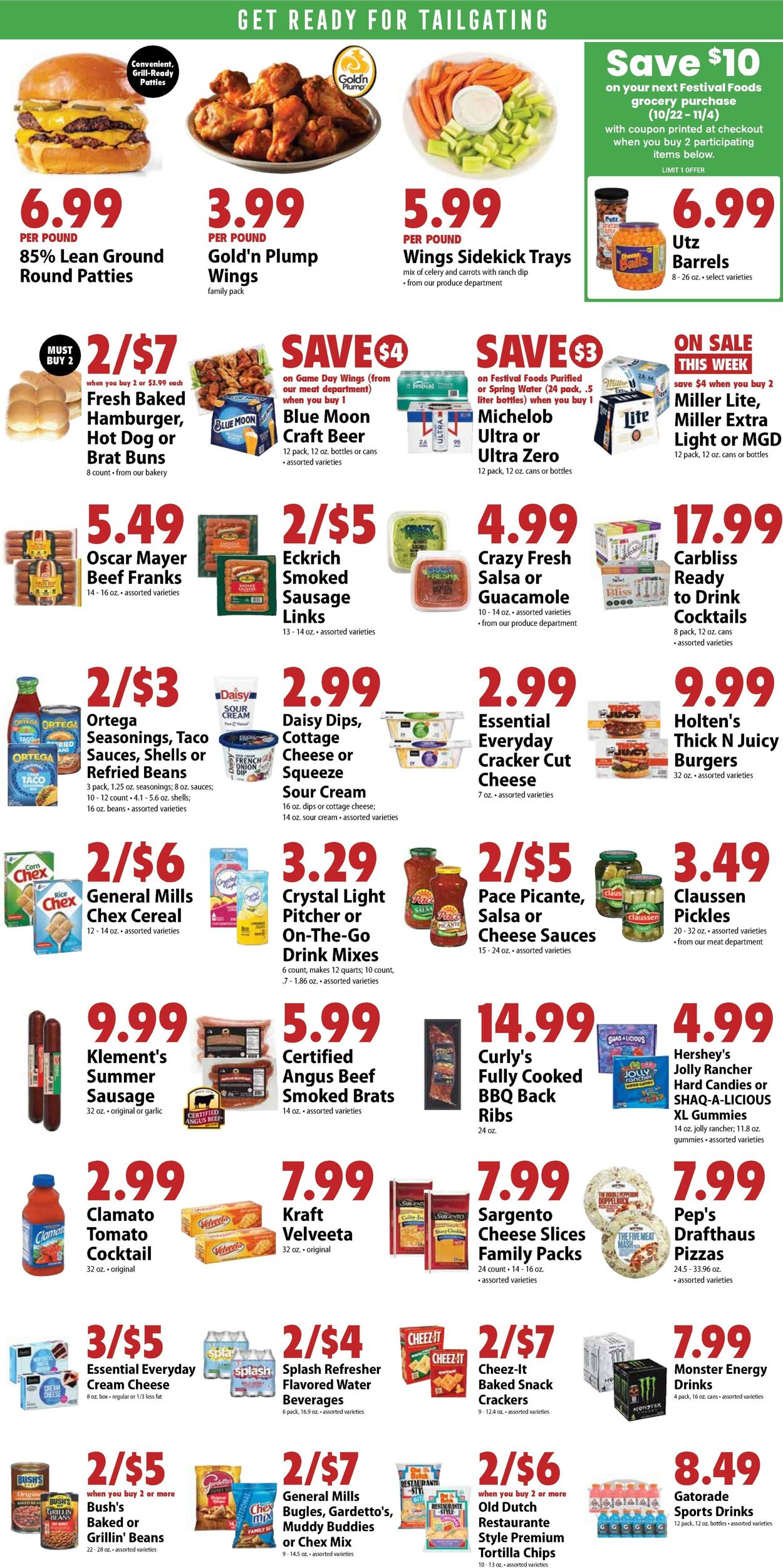 Catalogue Festival Foods from 10/15/2025