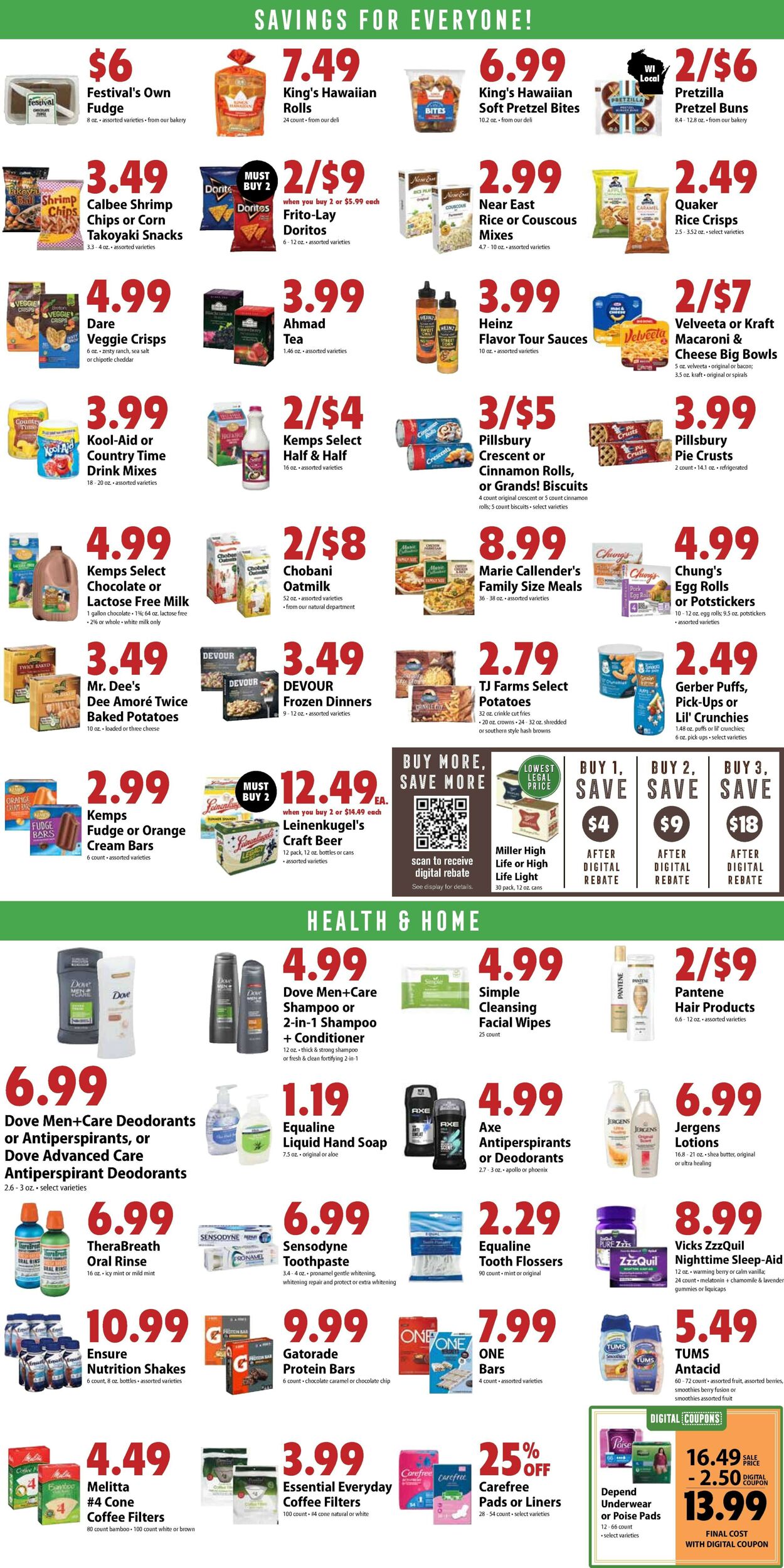 Catalogue Festival Foods from 10/15/2025