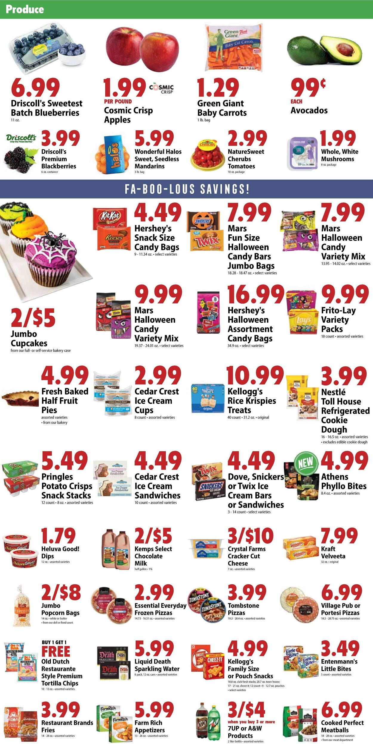 Catalogue Festival Foods from 10/22/2025