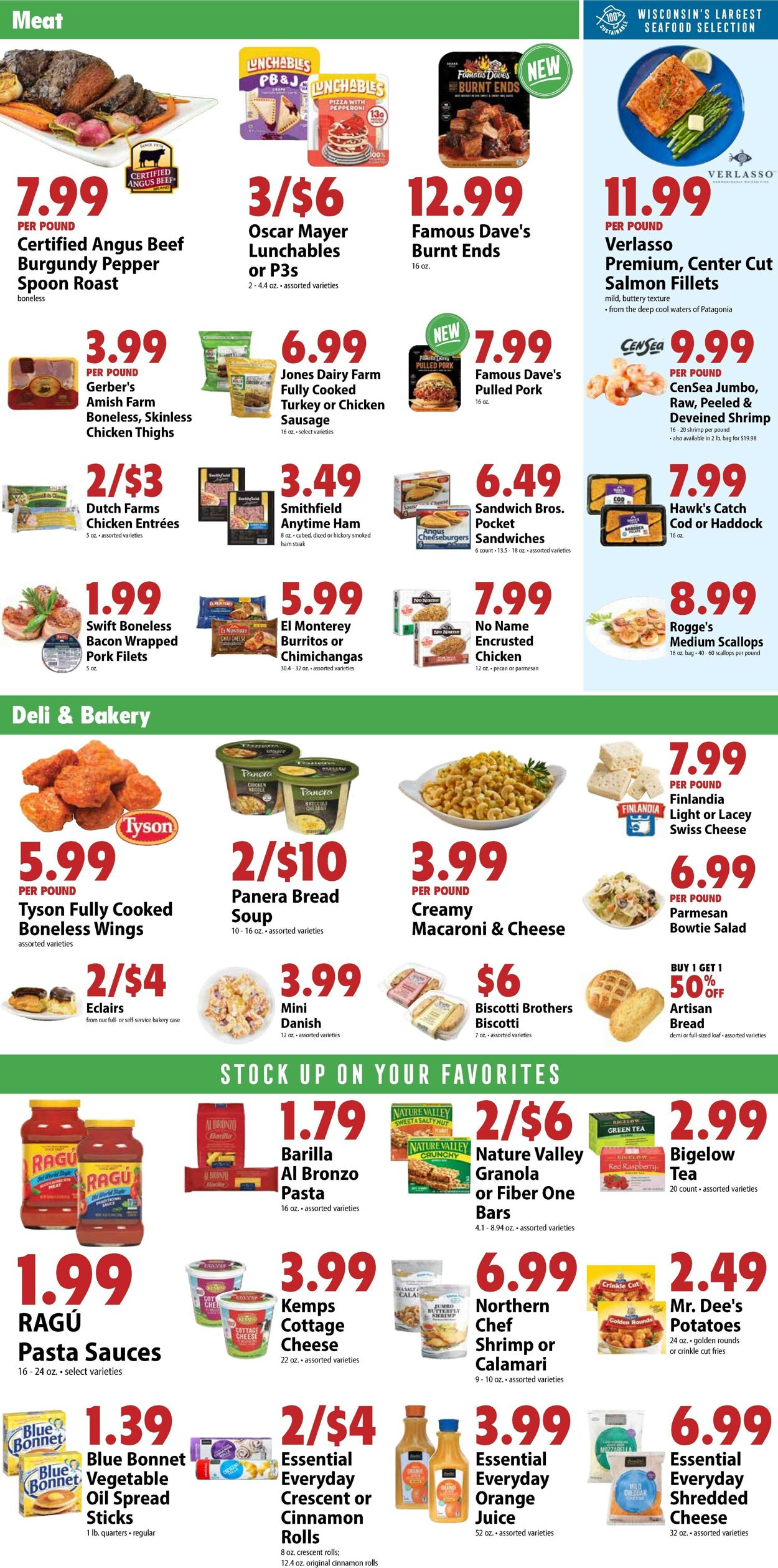 Catalogue Festival Foods from 10/22/2025
