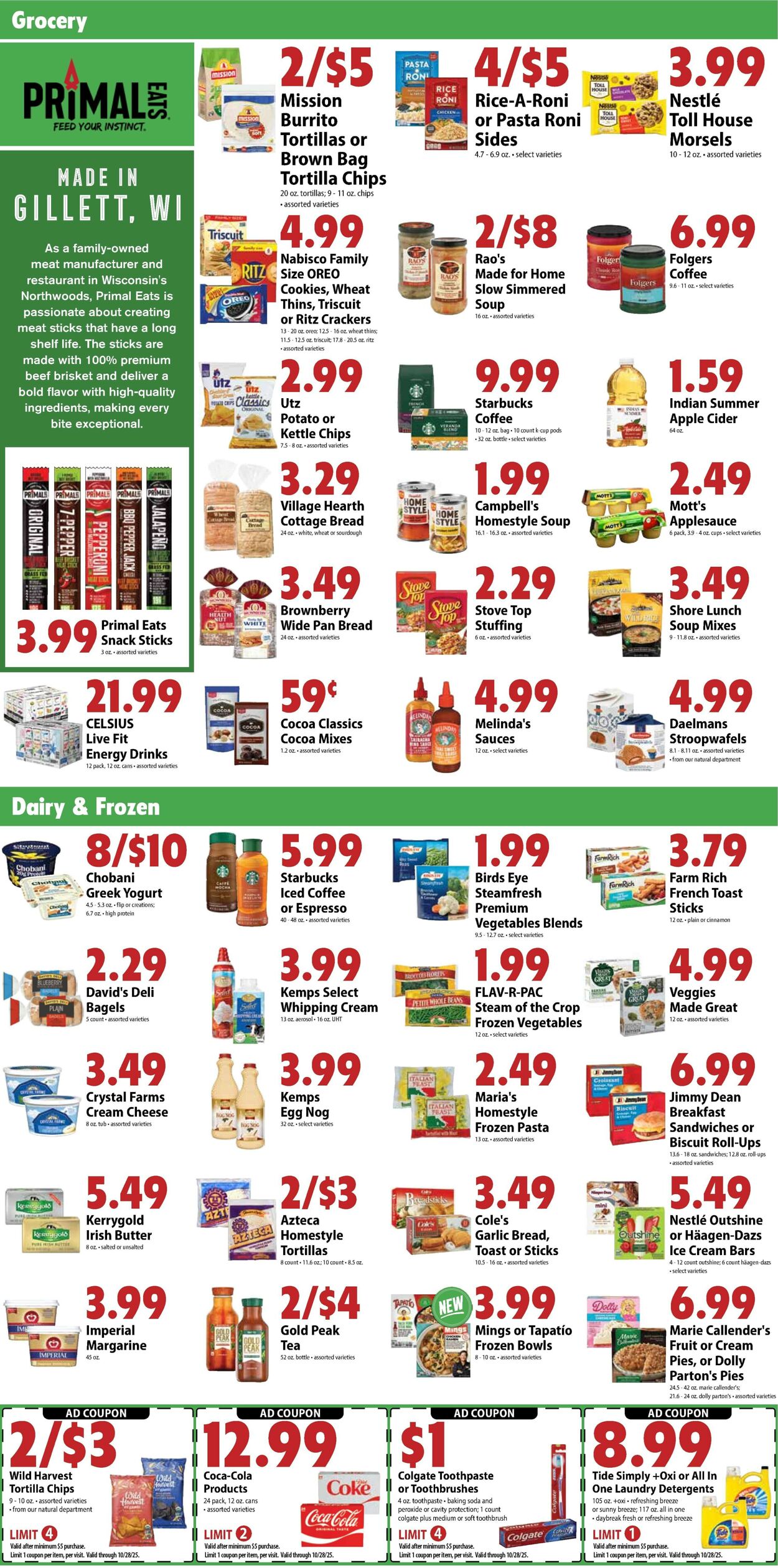 Catalogue Festival Foods from 10/22/2025