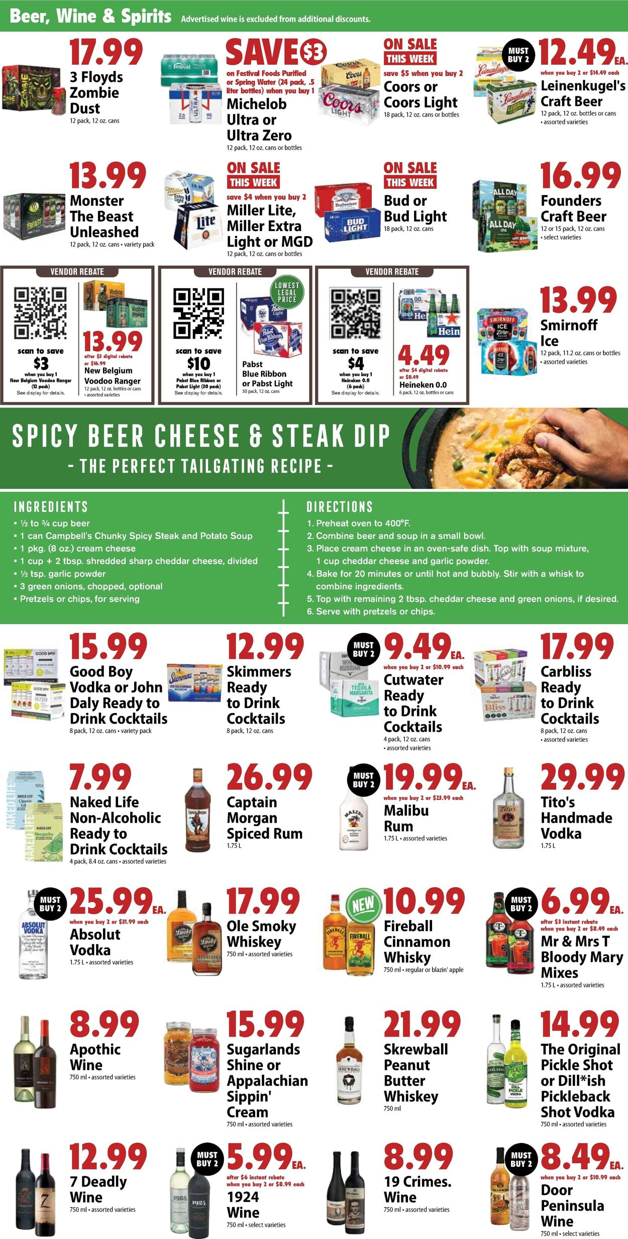 Catalogue Festival Foods from 10/22/2025