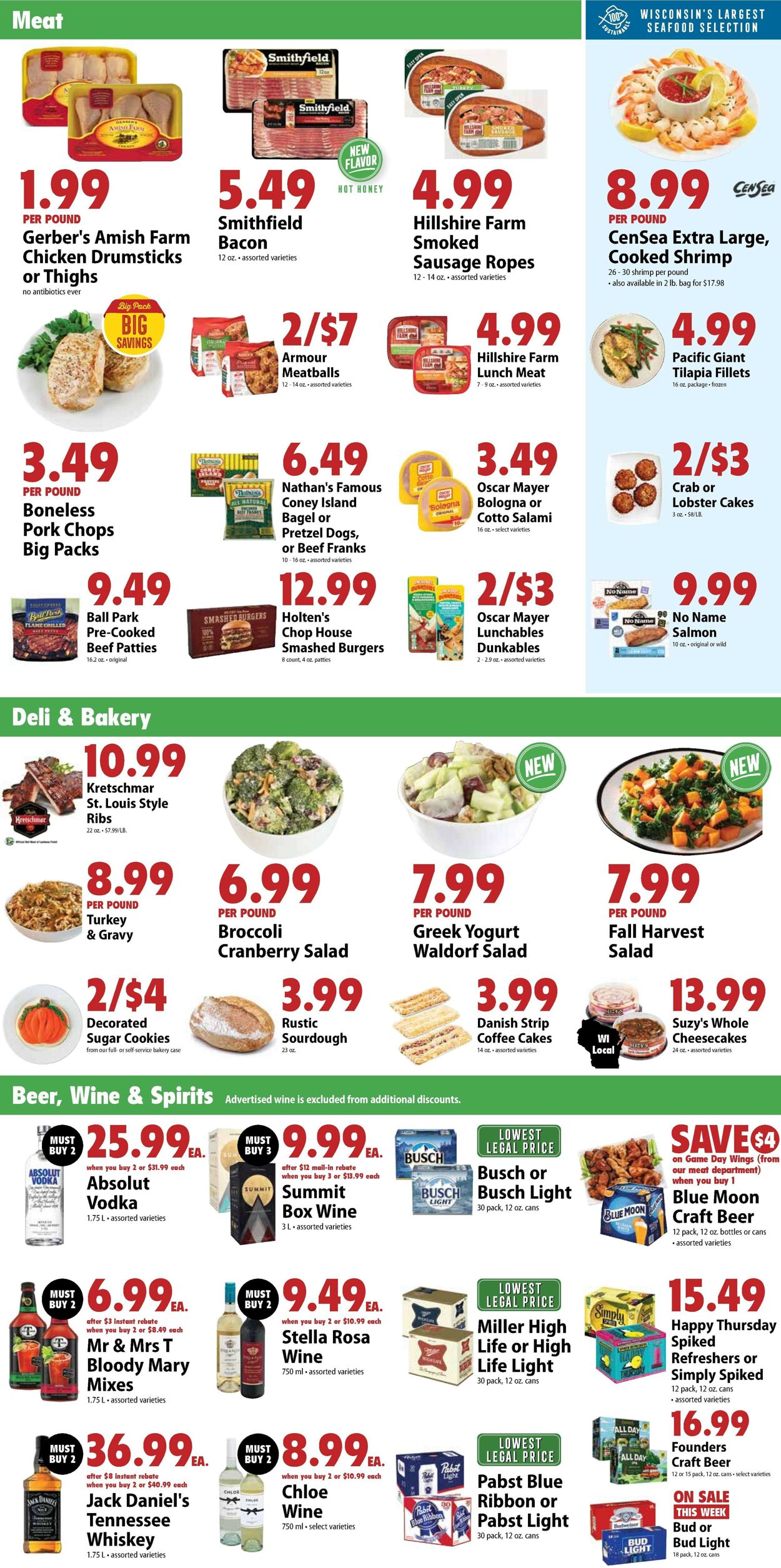 Catalogue Festival Foods from 10/29/2025