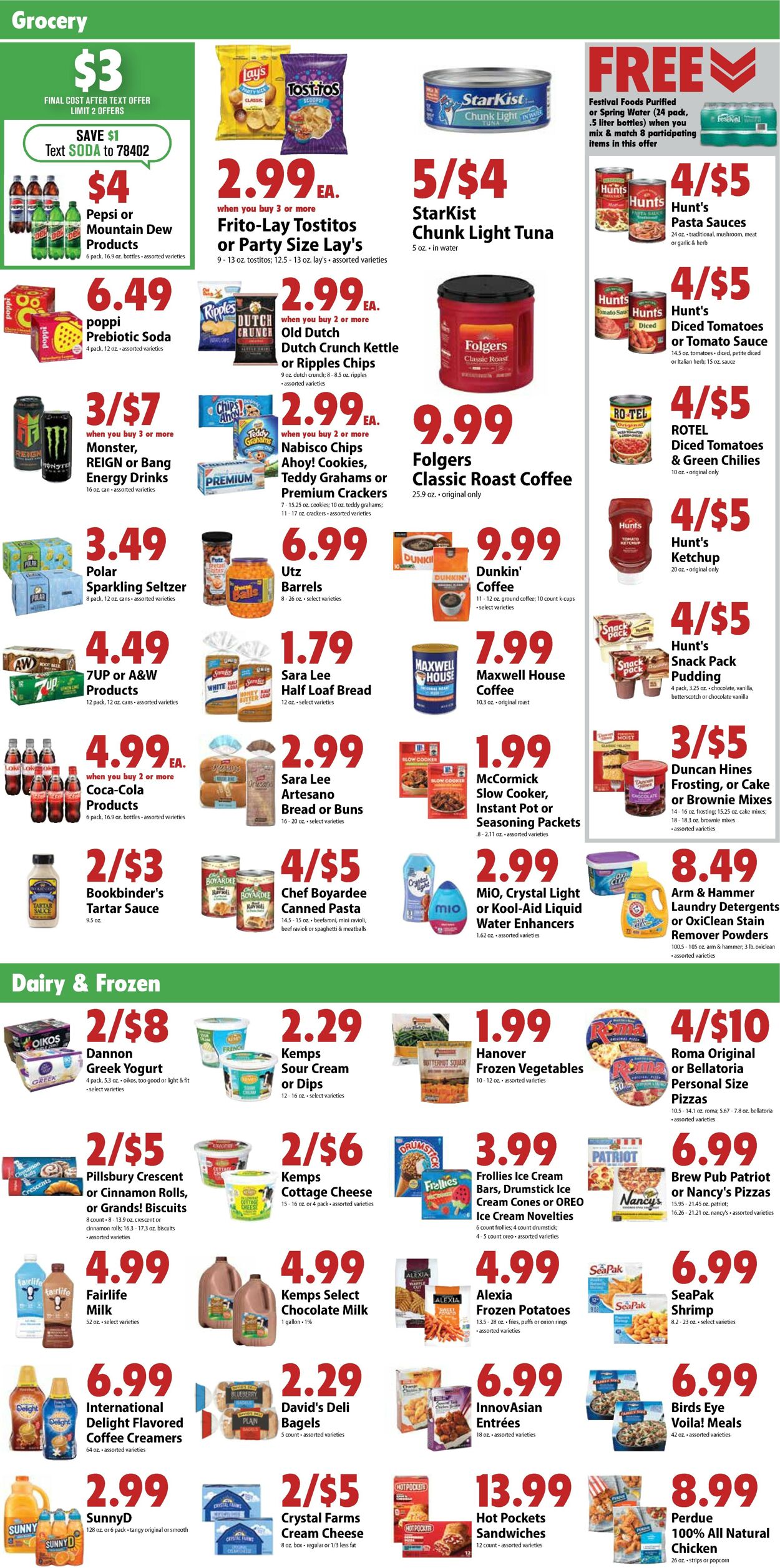 Catalogue Festival Foods from 02/18/2026