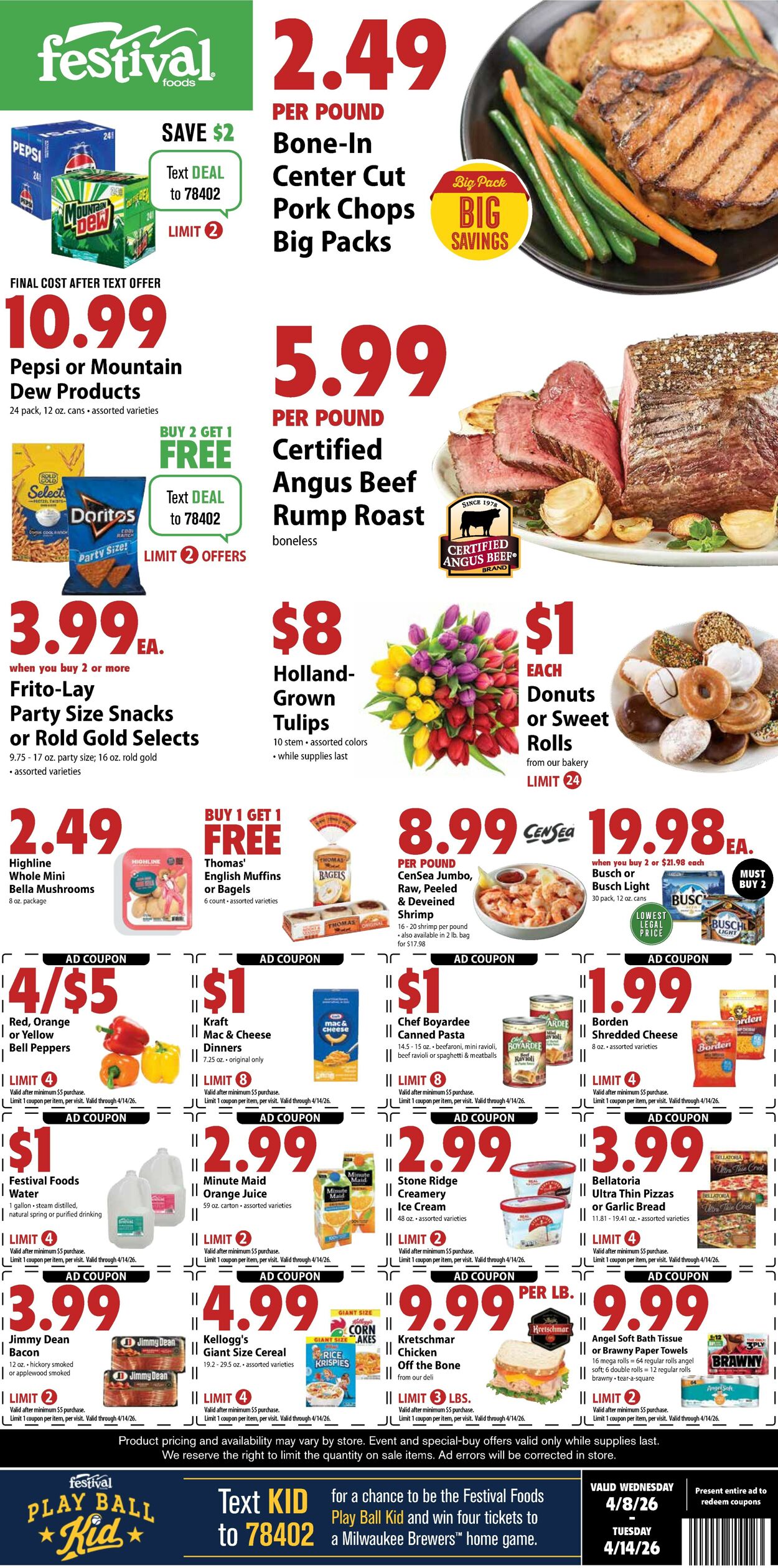 Catalogue Festival Foods from 04/08/2026