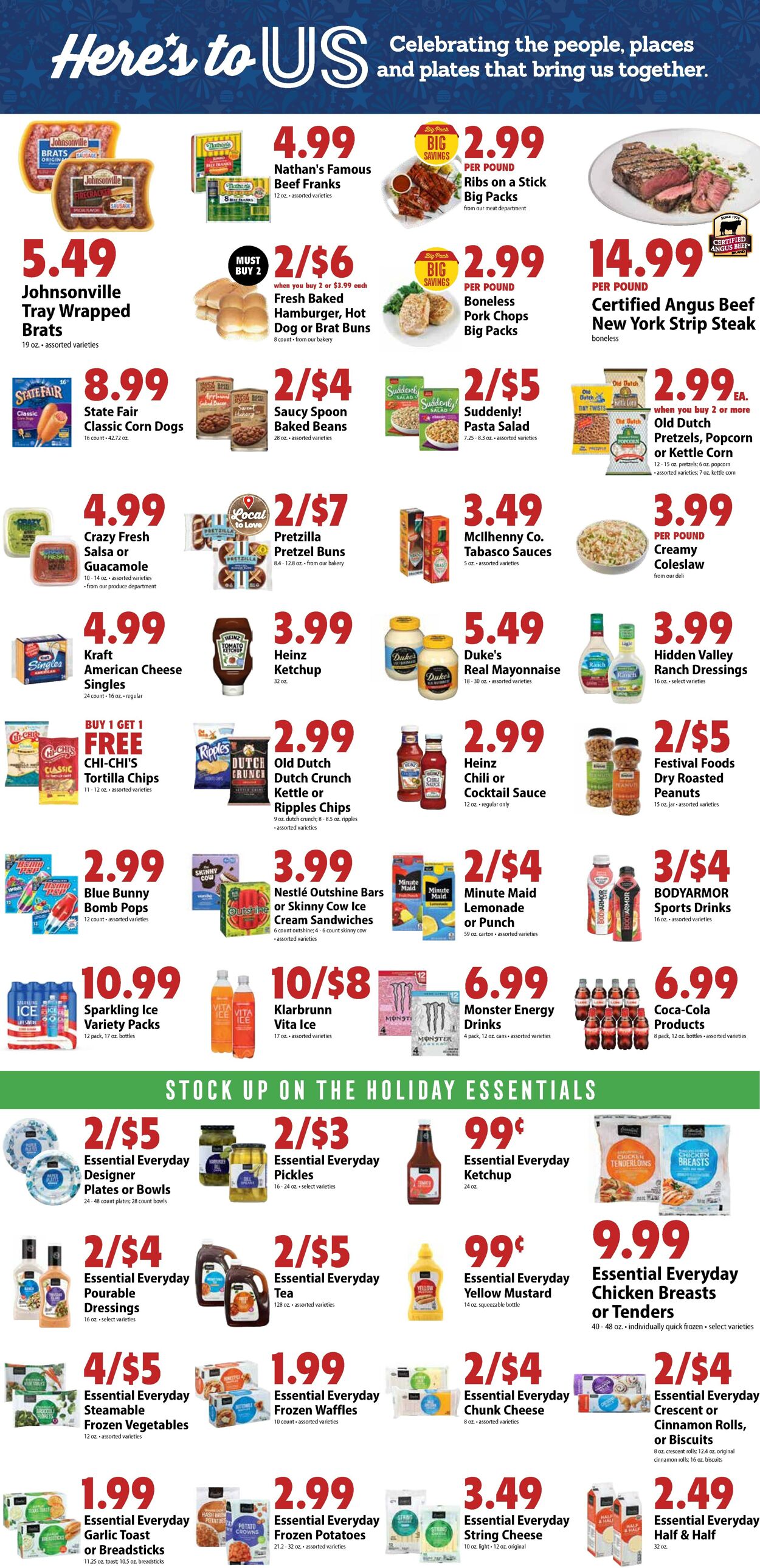 Catalogue Festival Foods from 05/13/2026
