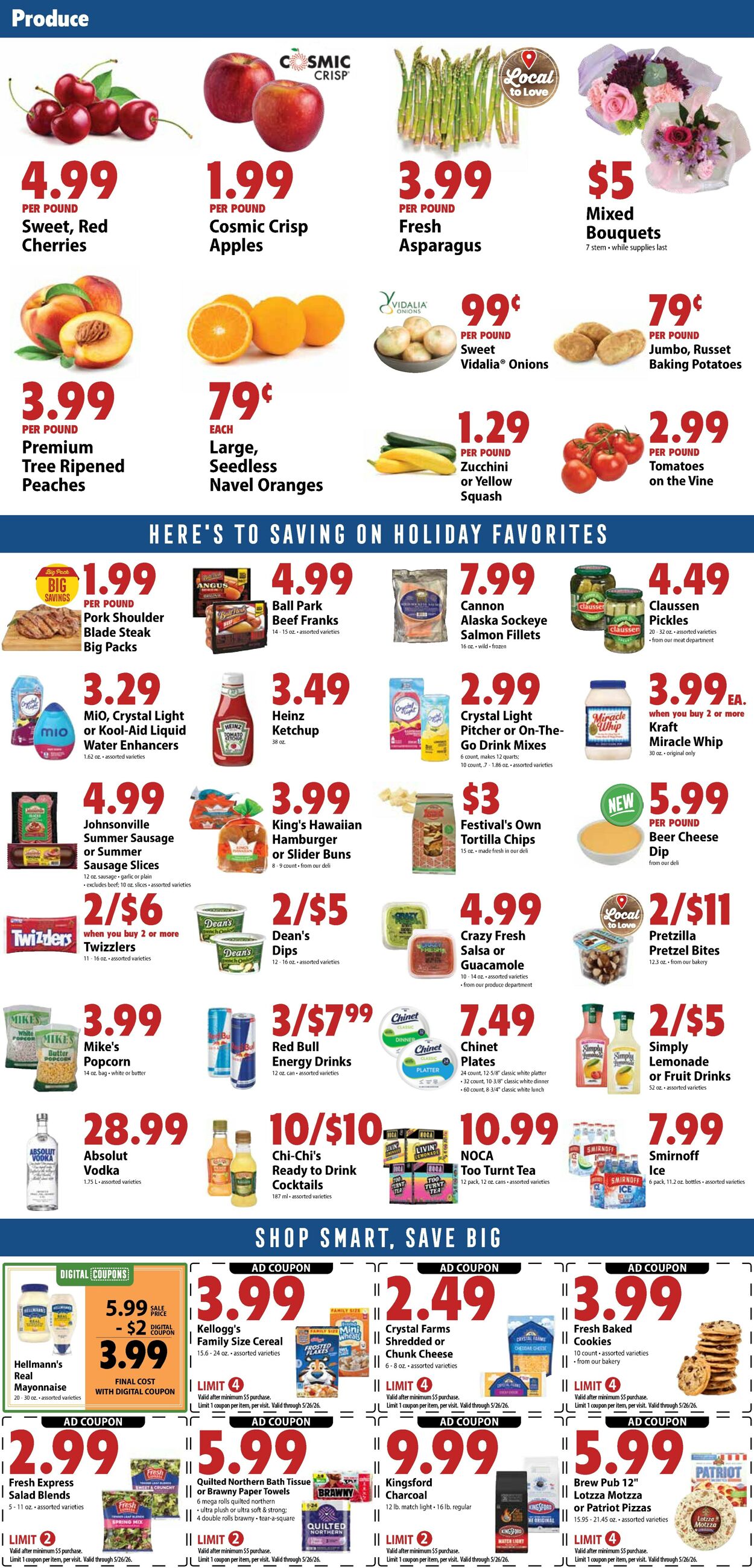 Catalogue Festival Foods from 05/20/2026