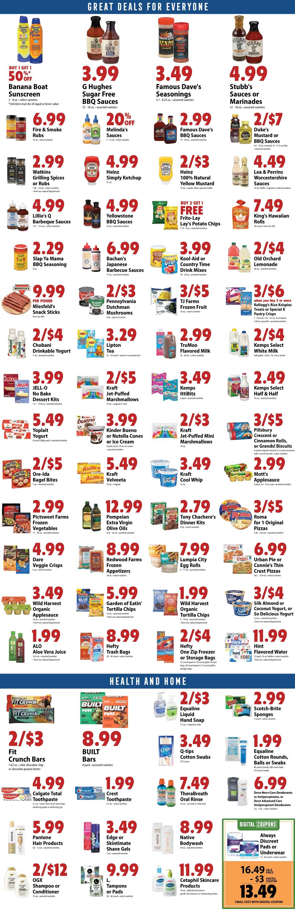 Catalogue Festival Foods from 05/20/2026