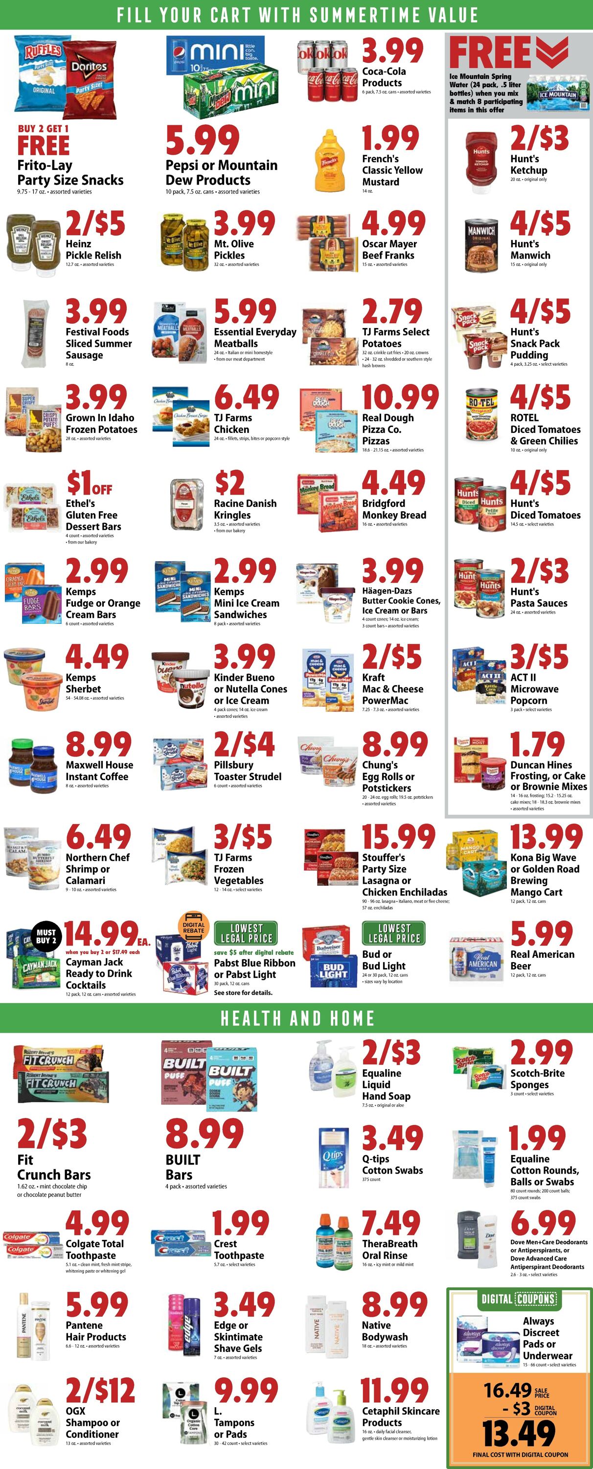 Catalogue Festival Foods from 05/27/2026