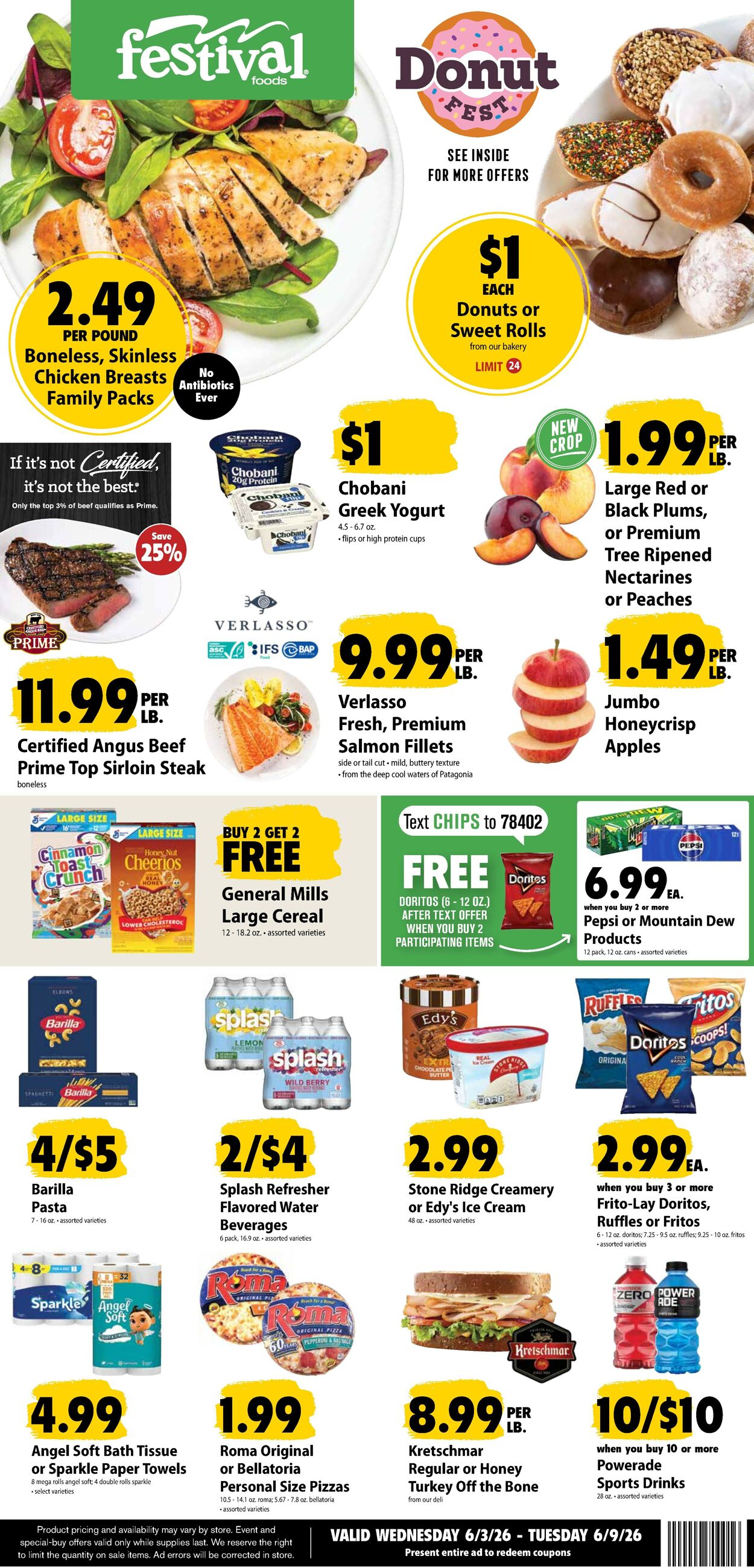 Catalogue Festival Foods from 06/03/2026