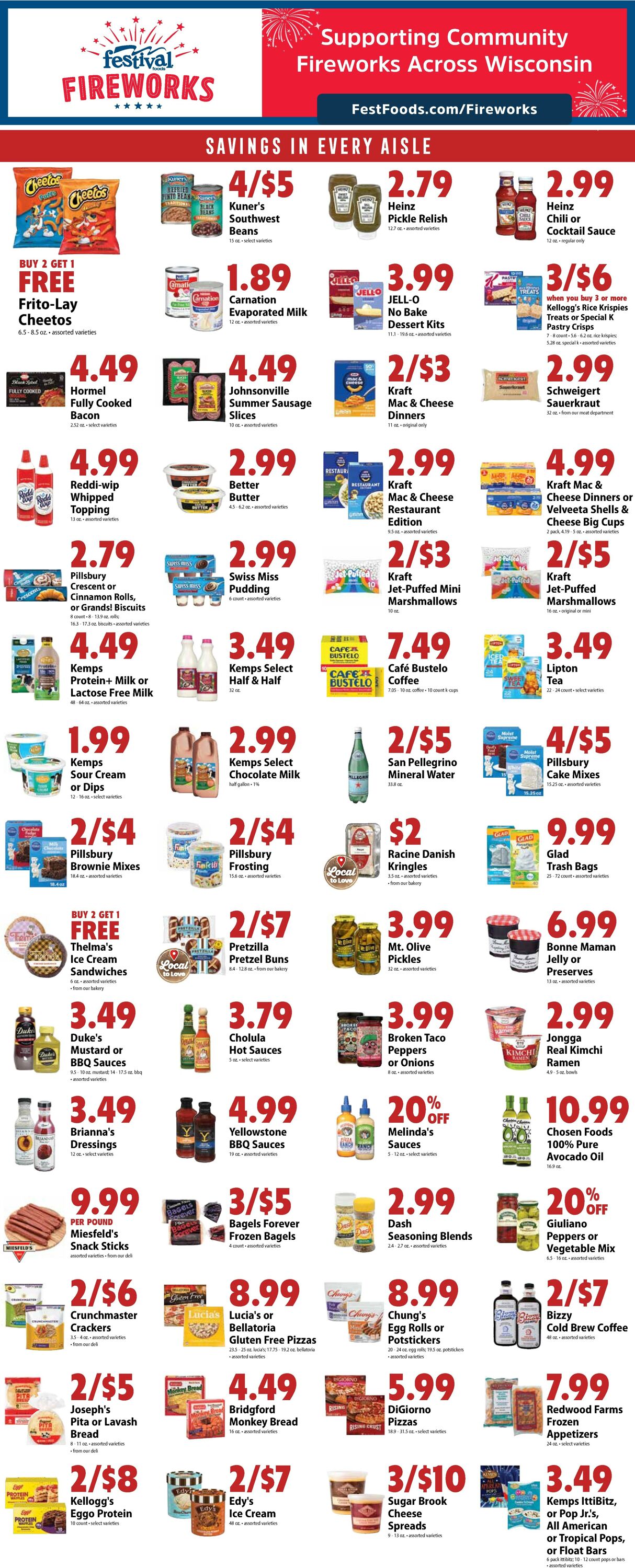 Catalogue Festival Foods from 07/01/2026