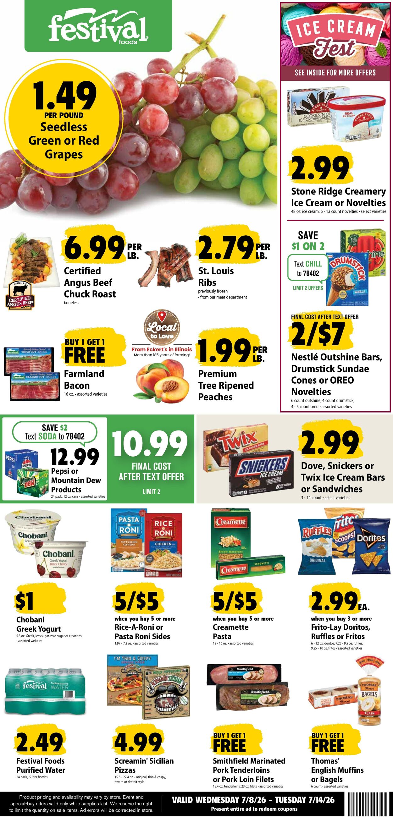 Catalogue Festival Foods from 07/08/2026