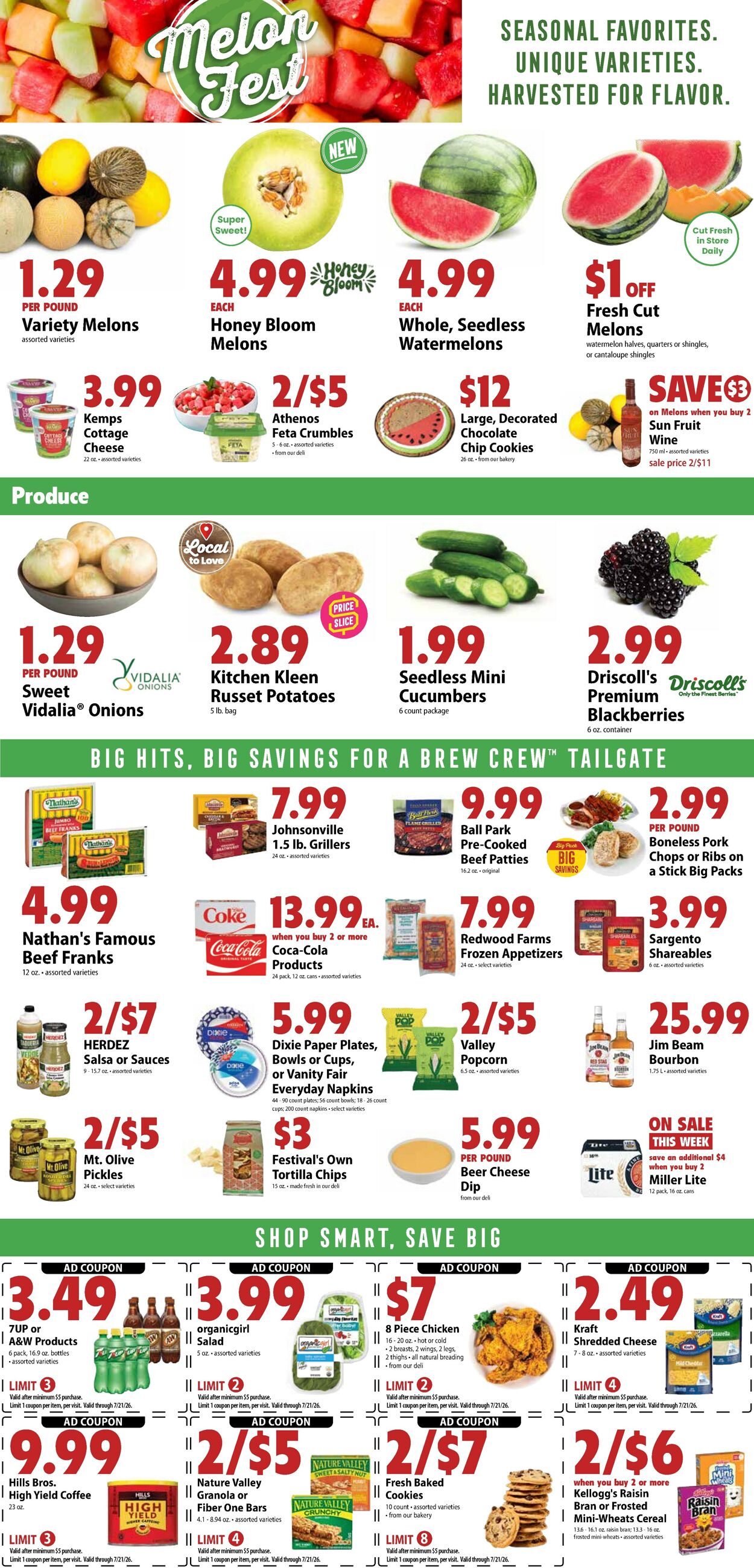 Catalogue Festival Foods from 07/15/2026