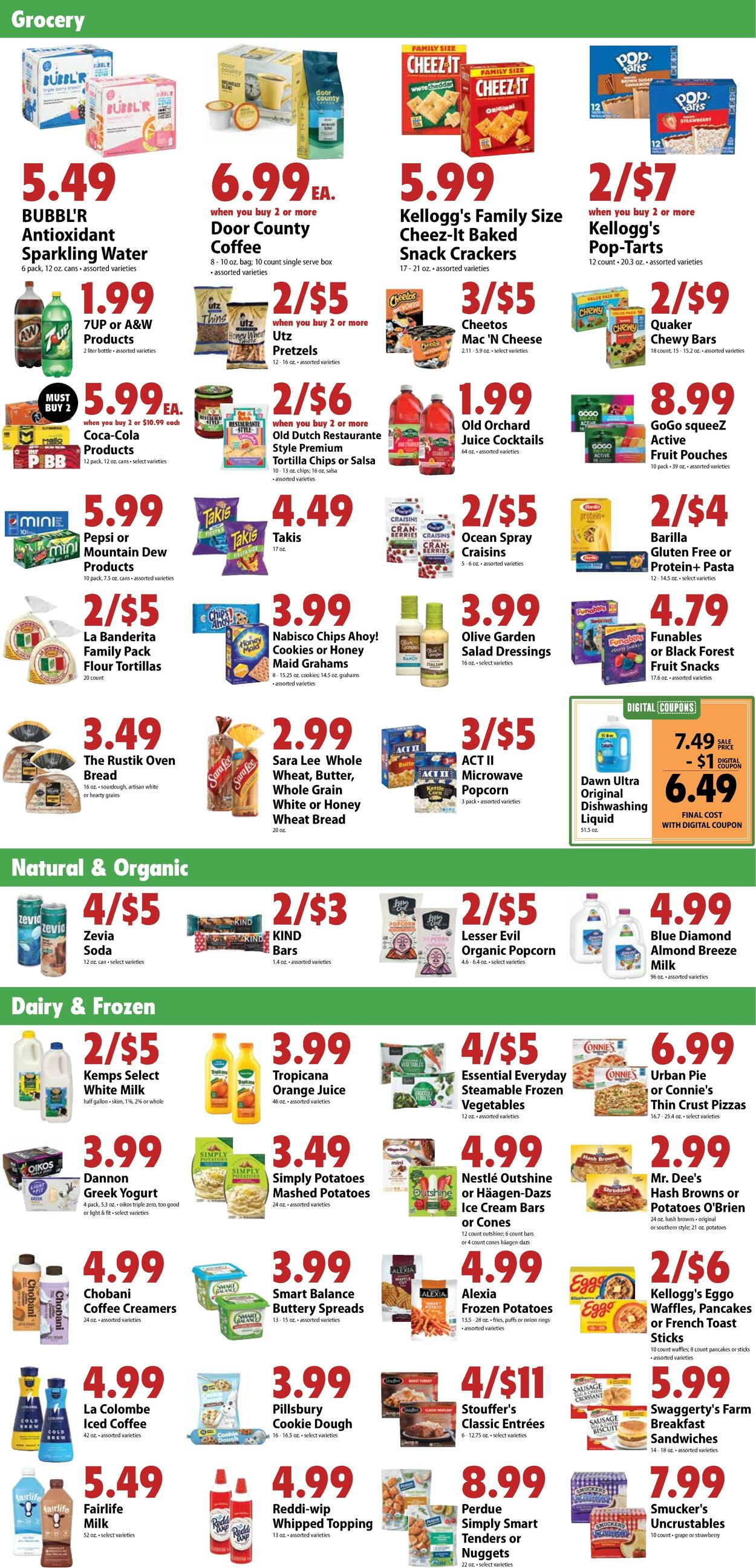 Catalogue Festival Foods from 07/15/2026