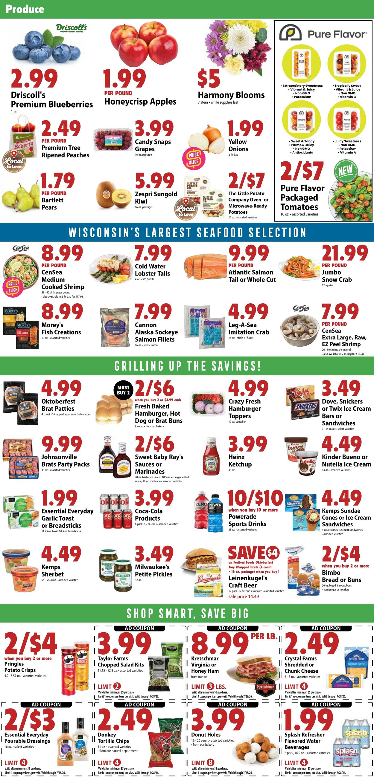 Catalogue Festival Foods from 07/22/2026