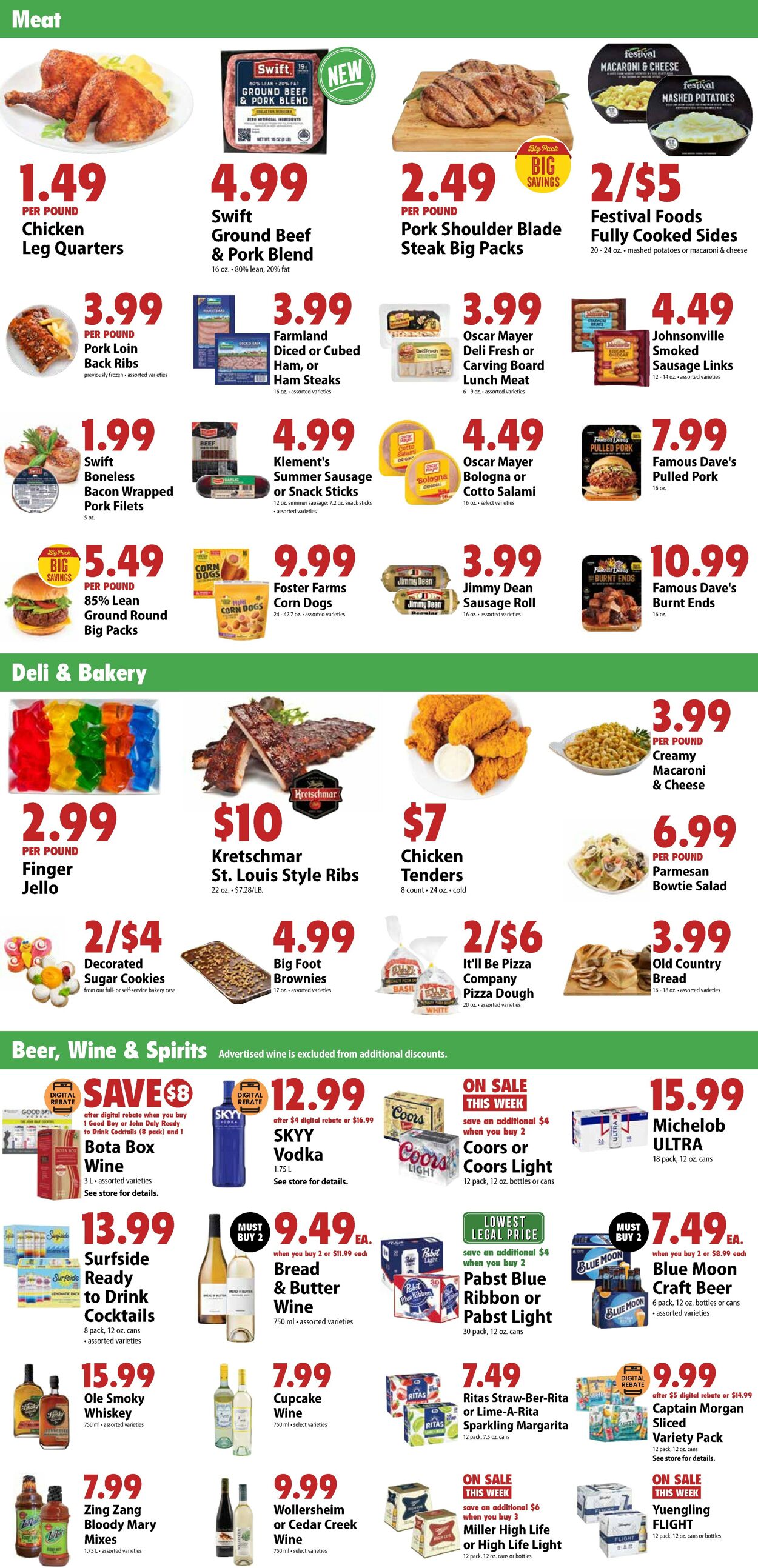 Catalogue Festival Foods from 07/22/2026