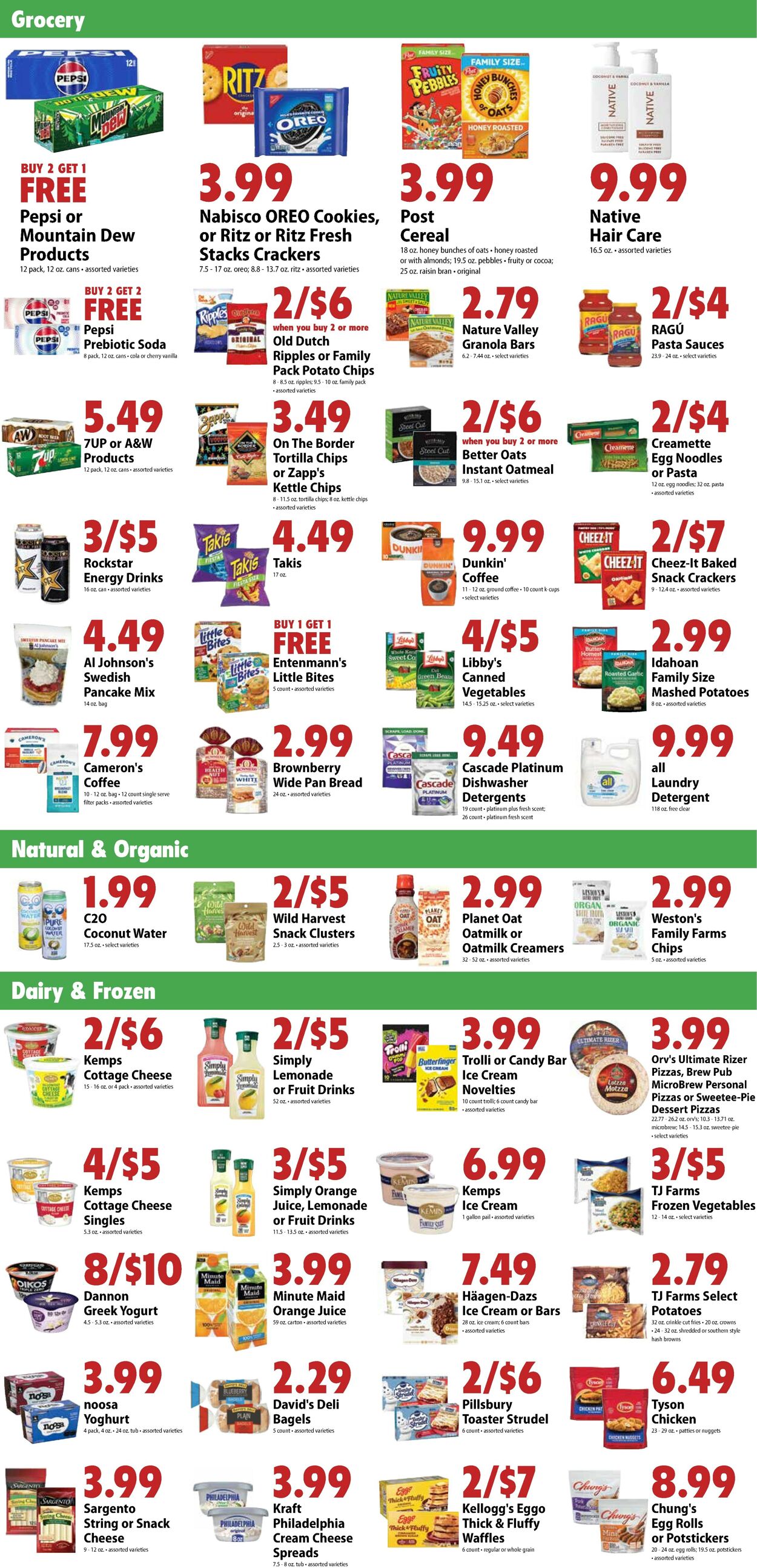 Catalogue Festival Foods from 07/22/2026
